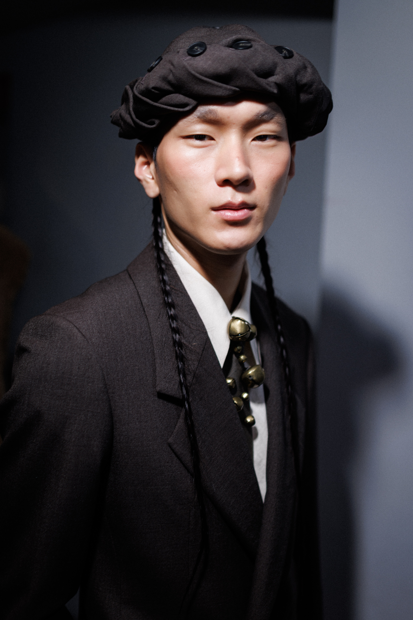 Sean Suen Fall 2025 Men’s Fashion Show Backstage