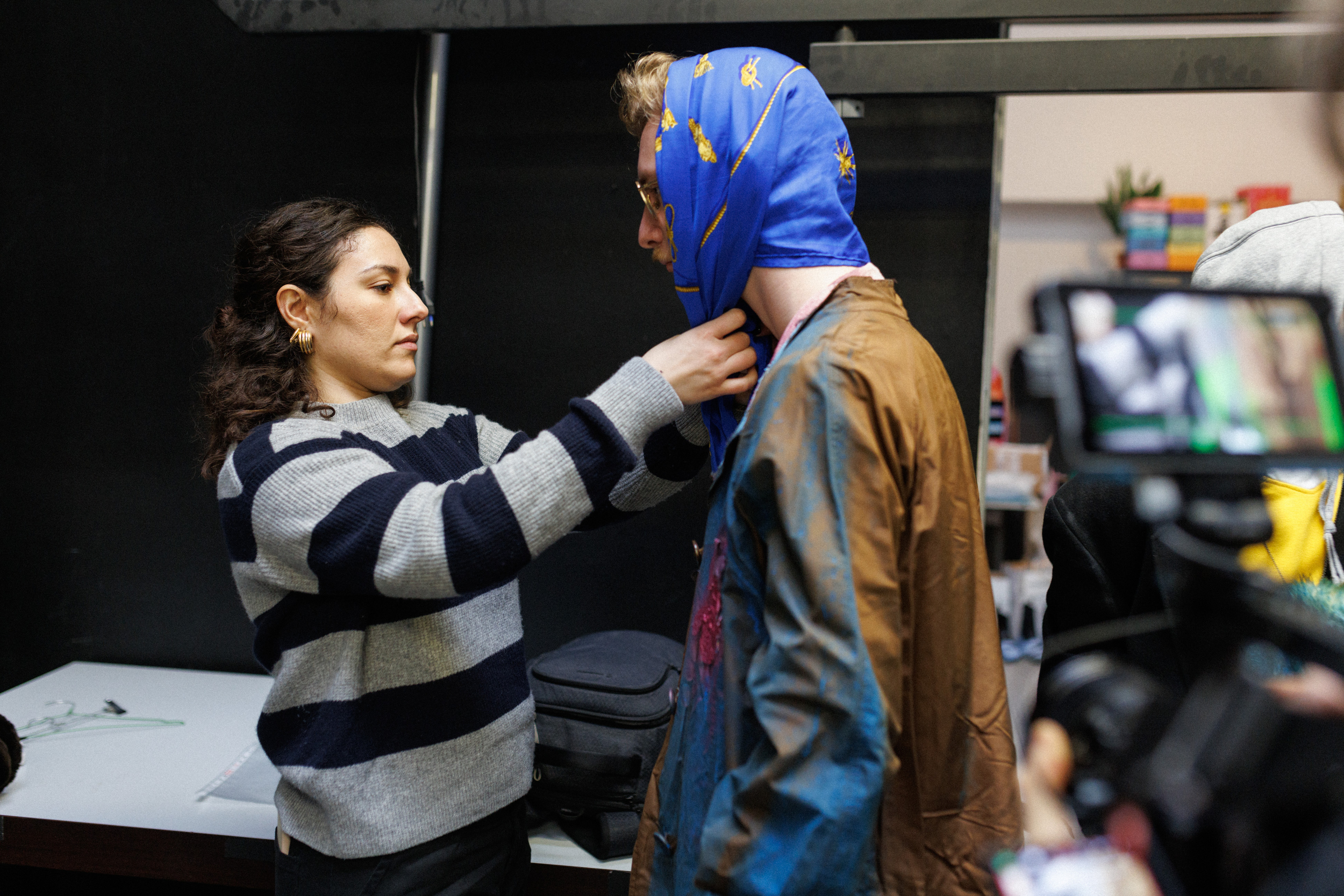 Simon Cracker Fall 2025 Men’s Fashion Show Backstage