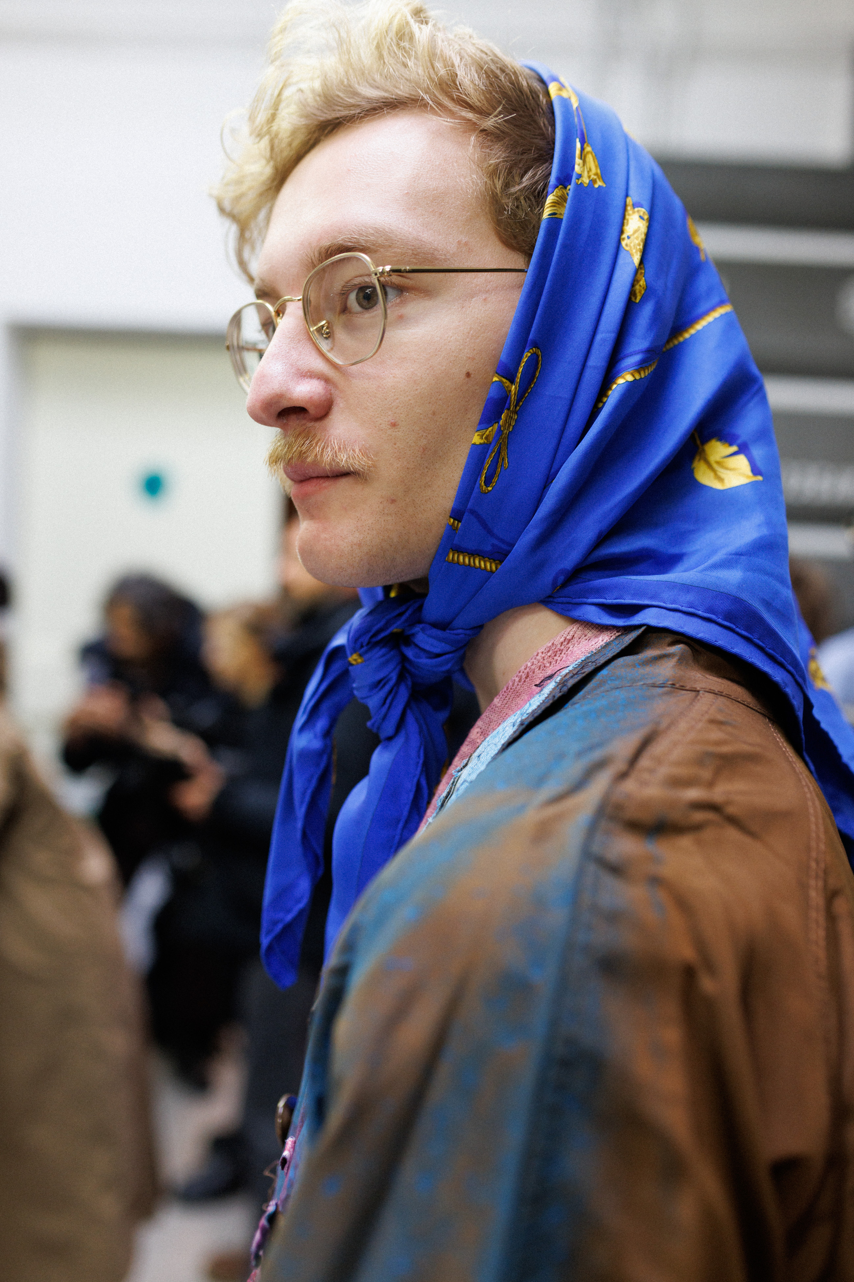 Simon Cracker Fall 2025 Men’s Fashion Show Backstage