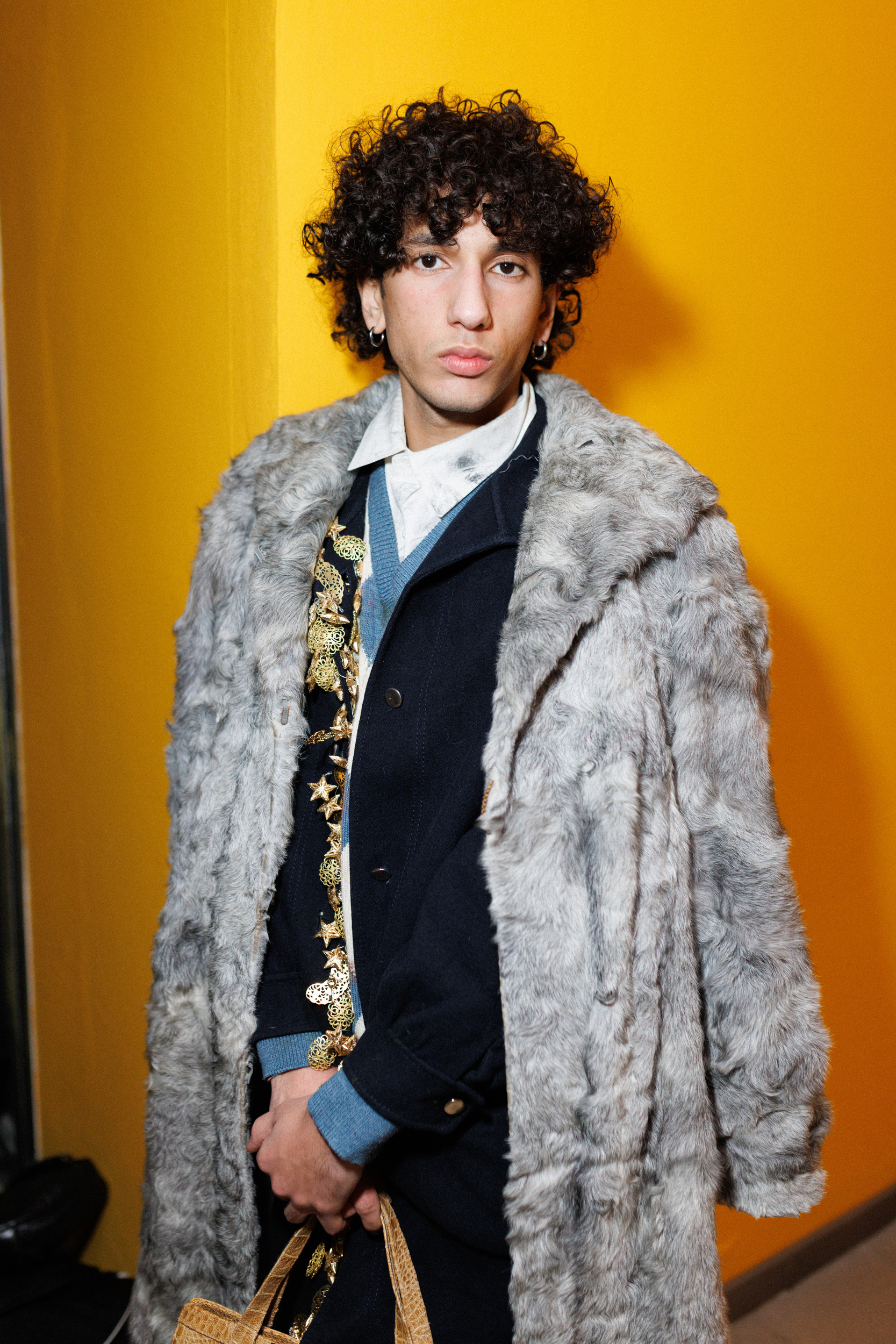 Simon Cracker Fall 2025 Men’s Fashion Show Backstage