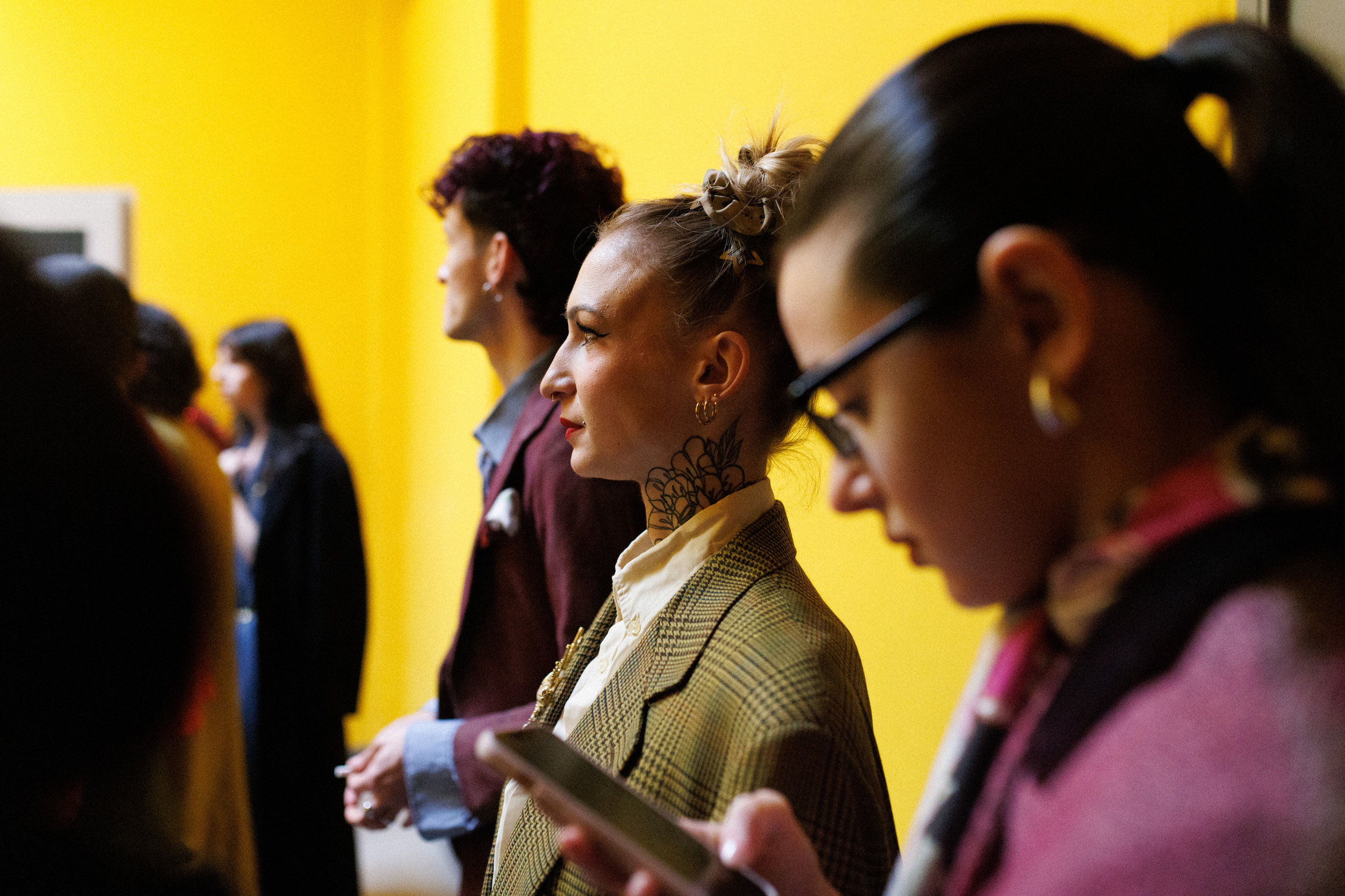 Simon Cracker Fall 2025 Men’s Fashion Show Backstage