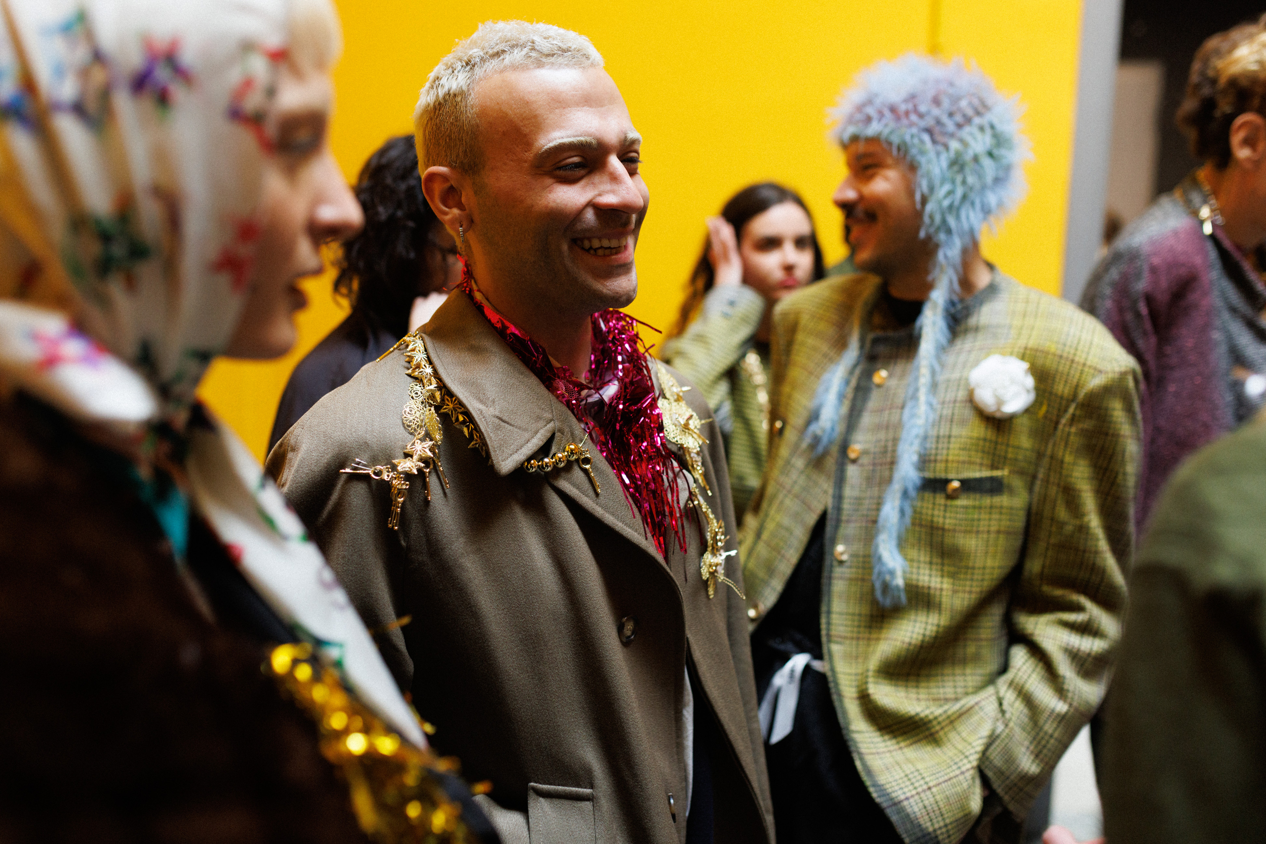 Simon Cracker Fall 2025 Men’s Fashion Show Backstage