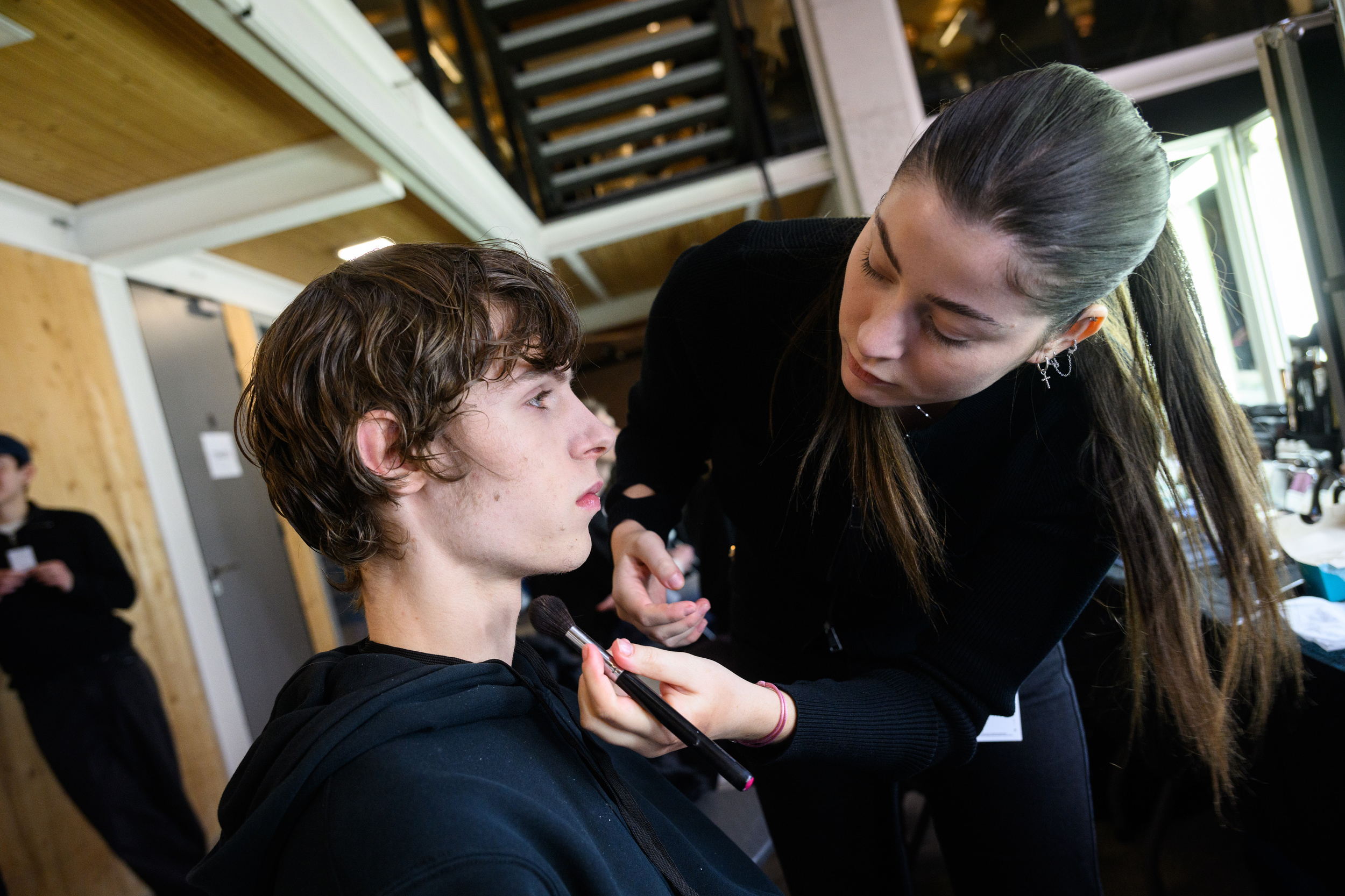 Songzio Fall 2025 Men’s Fashion Show Backstage