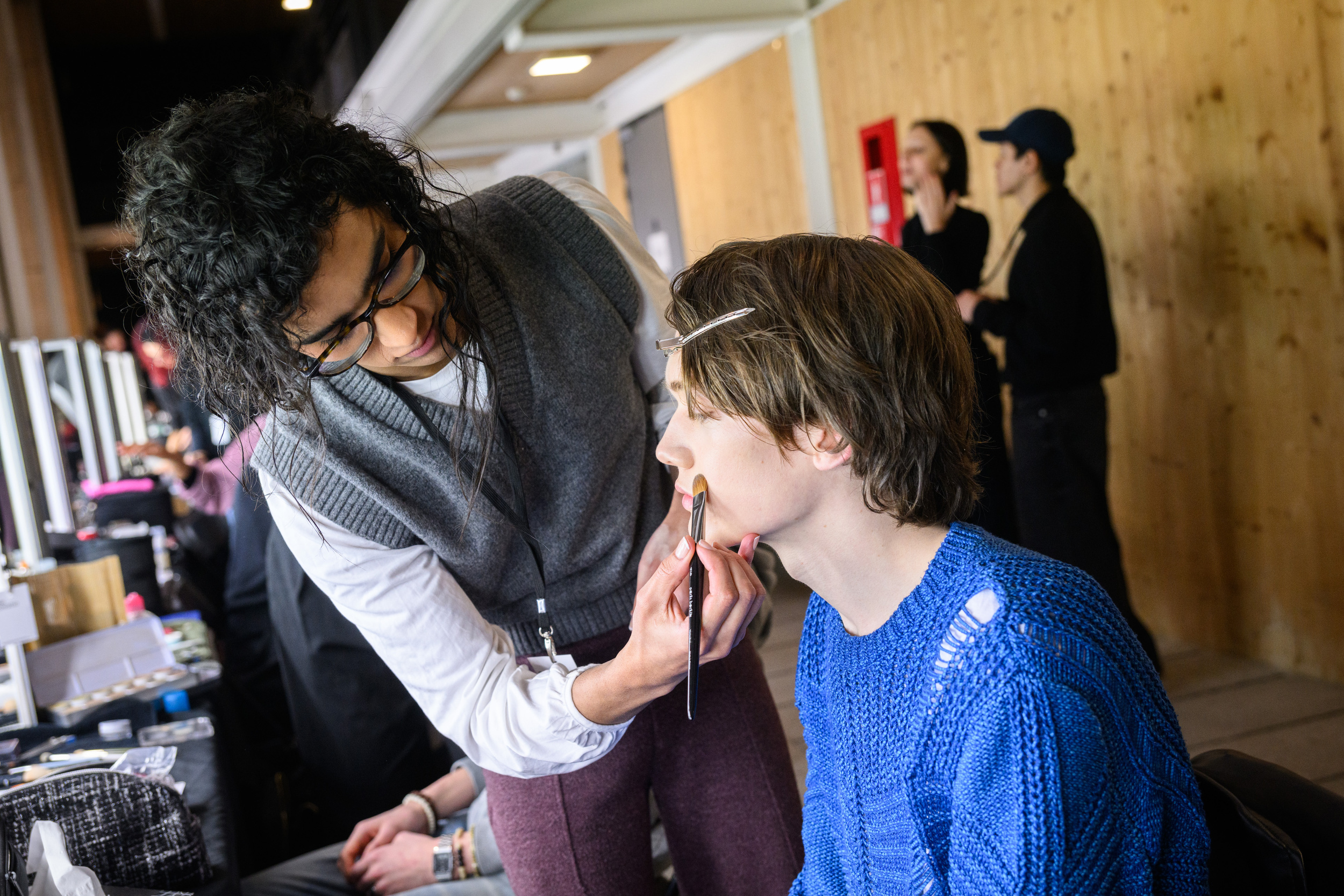 Songzio Fall 2025 Men’s Fashion Show Backstage