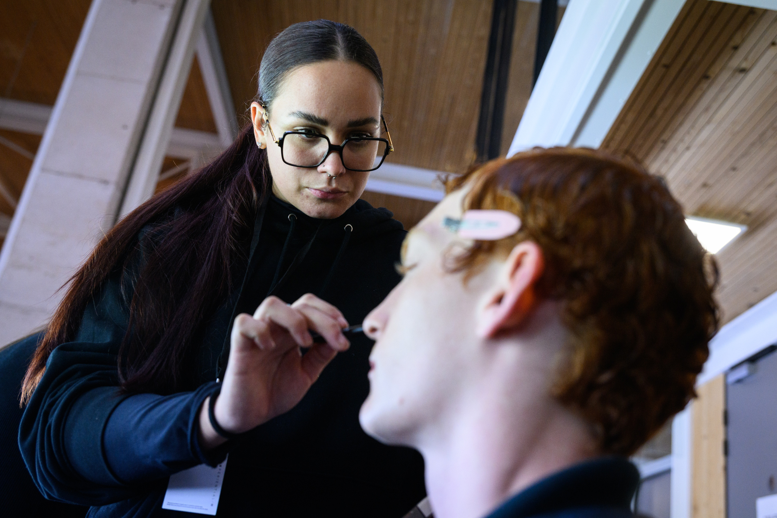 Songzio Fall 2025 Men’s Fashion Show Backstage