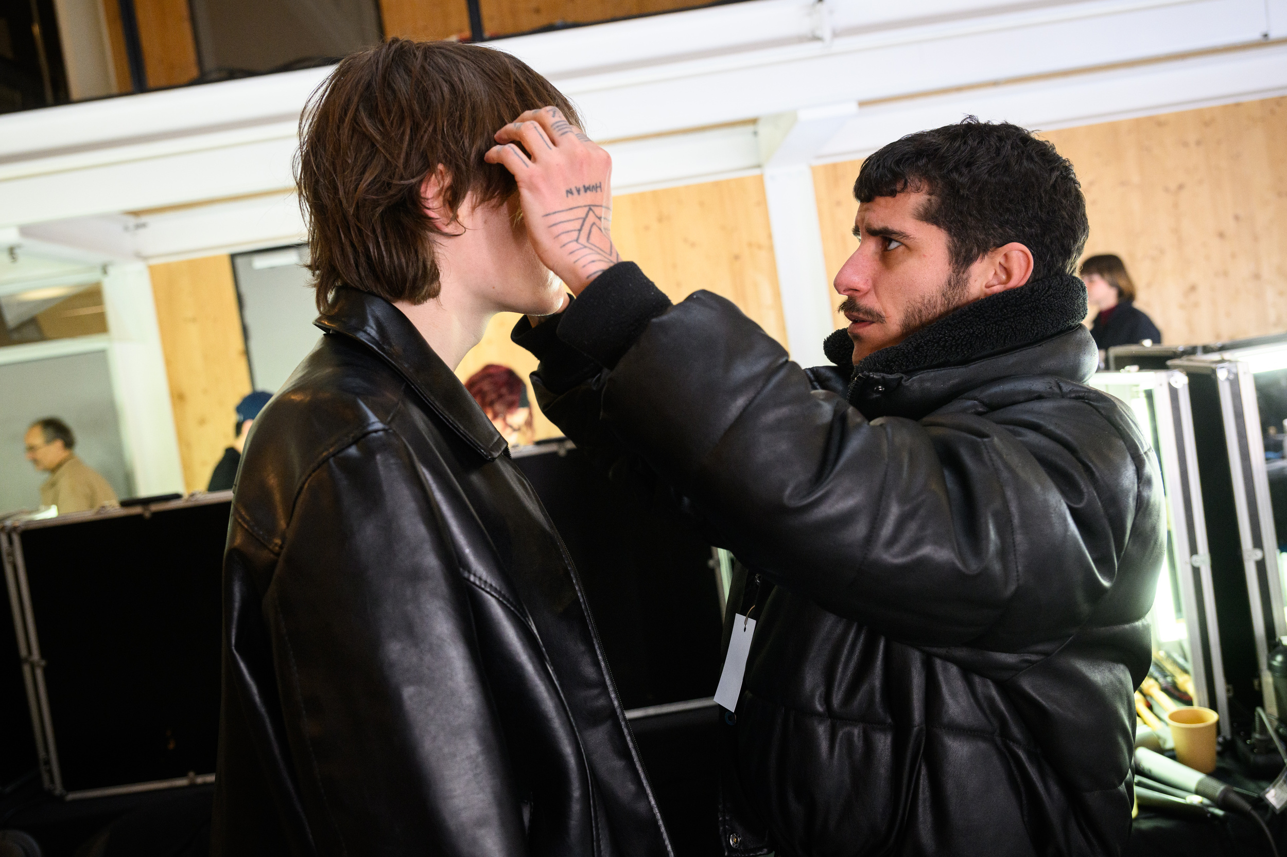 Songzio Fall 2025 Men’s Fashion Show Backstage