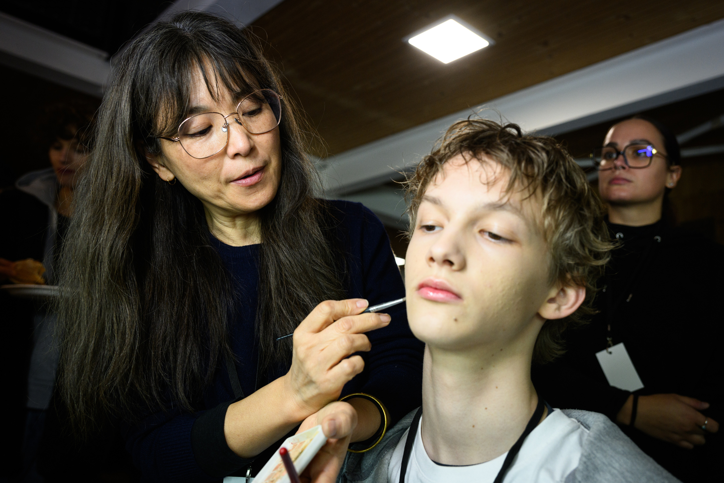 Songzio Fall 2025 Men’s Fashion Show Backstage