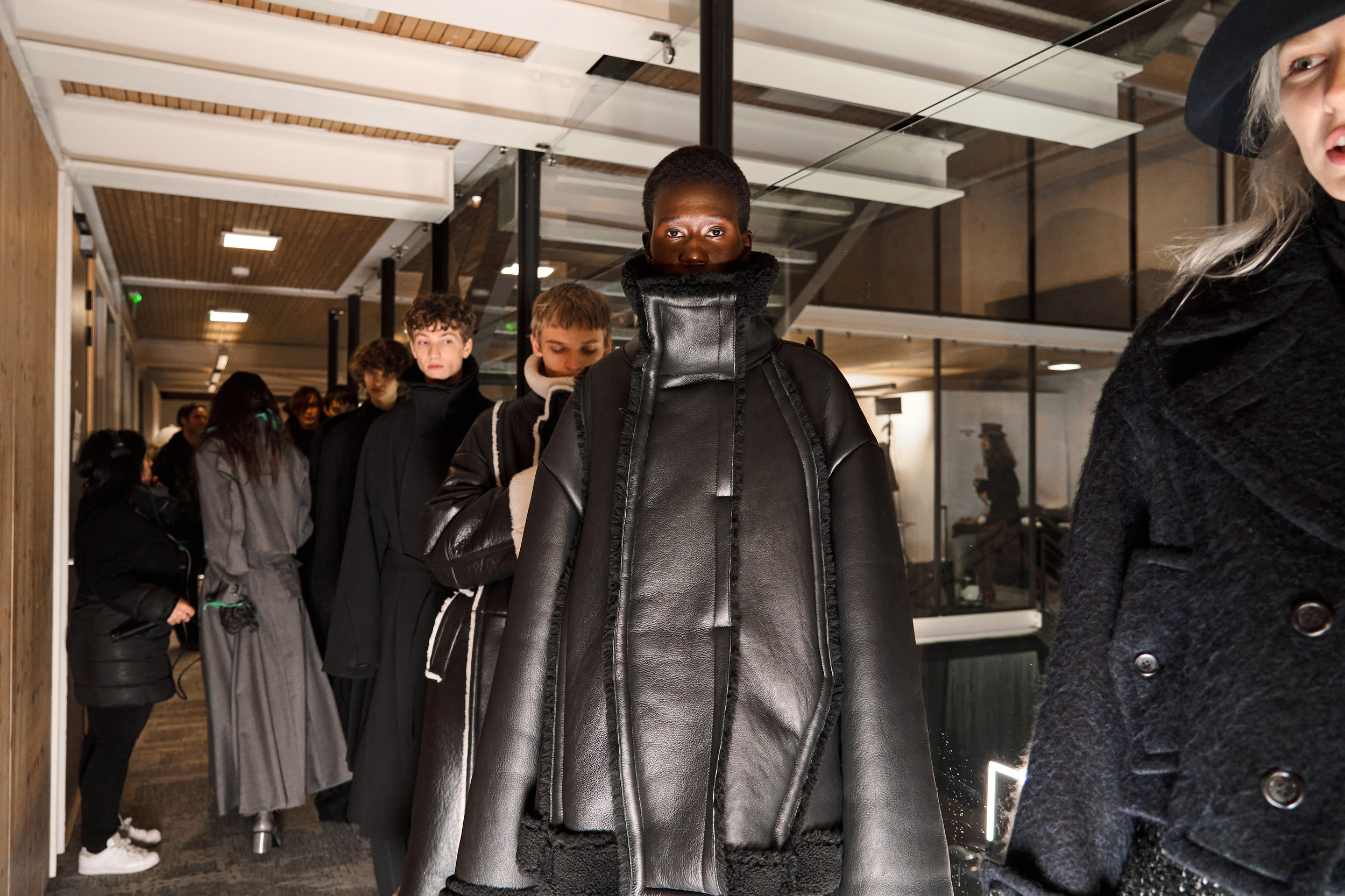 Songzio Fall 2025 Men’s Fashion Show Backstage