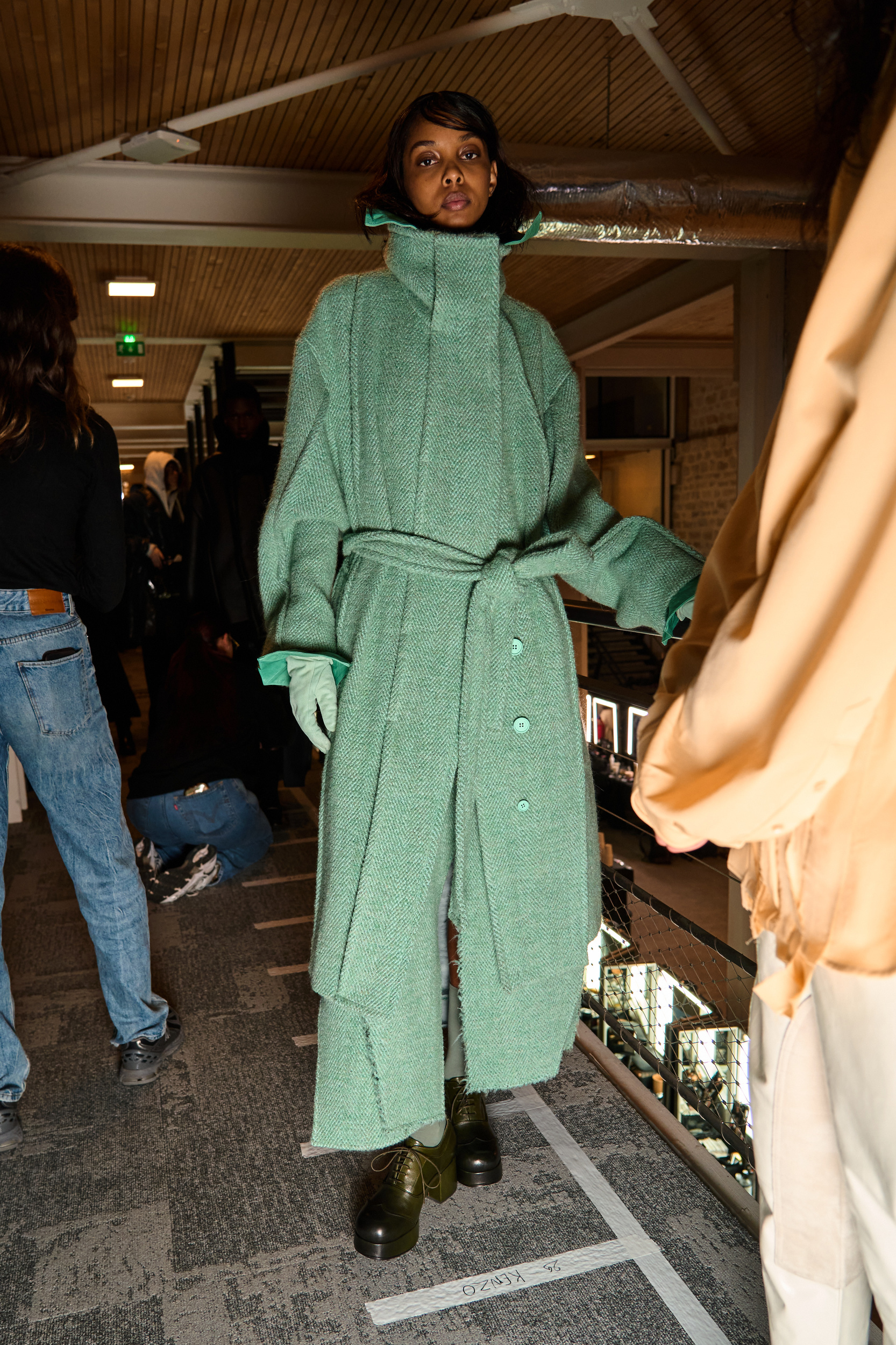 Songzio Fall 2025 Men’s Fashion Show Backstage