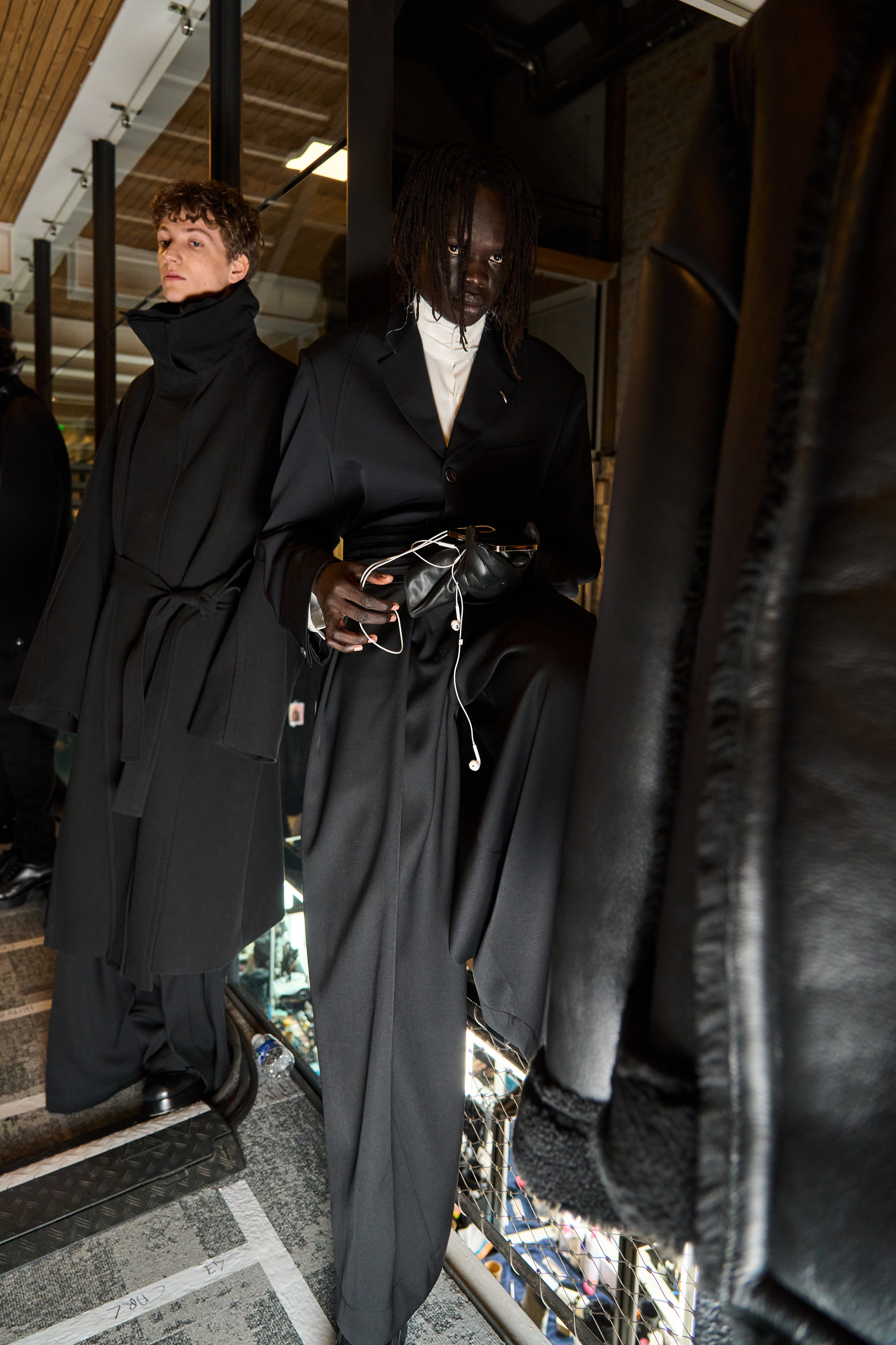 Songzio Fall 2025 Men’s Fashion Show Backstage