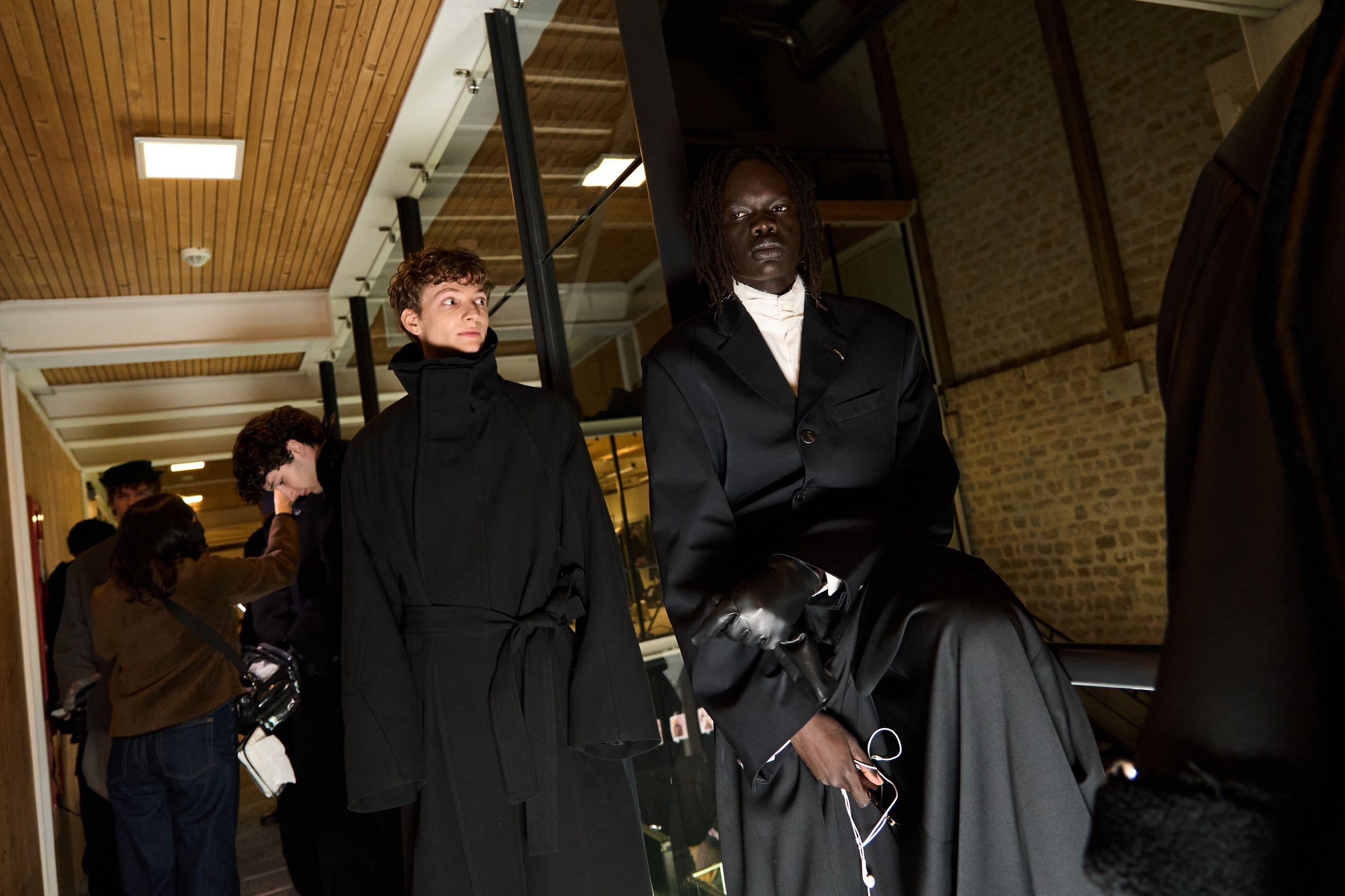 Songzio Fall 2025 Men’s Fashion Show Backstage