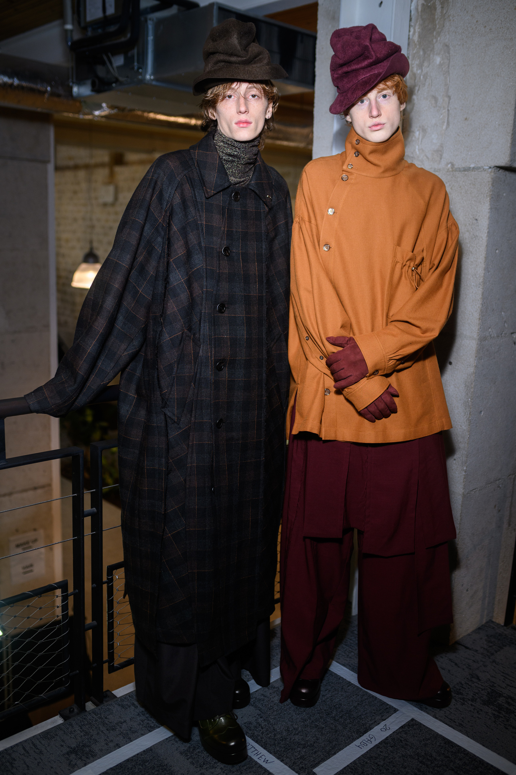 Songzio Fall 2025 Men’s Fashion Show Backstage