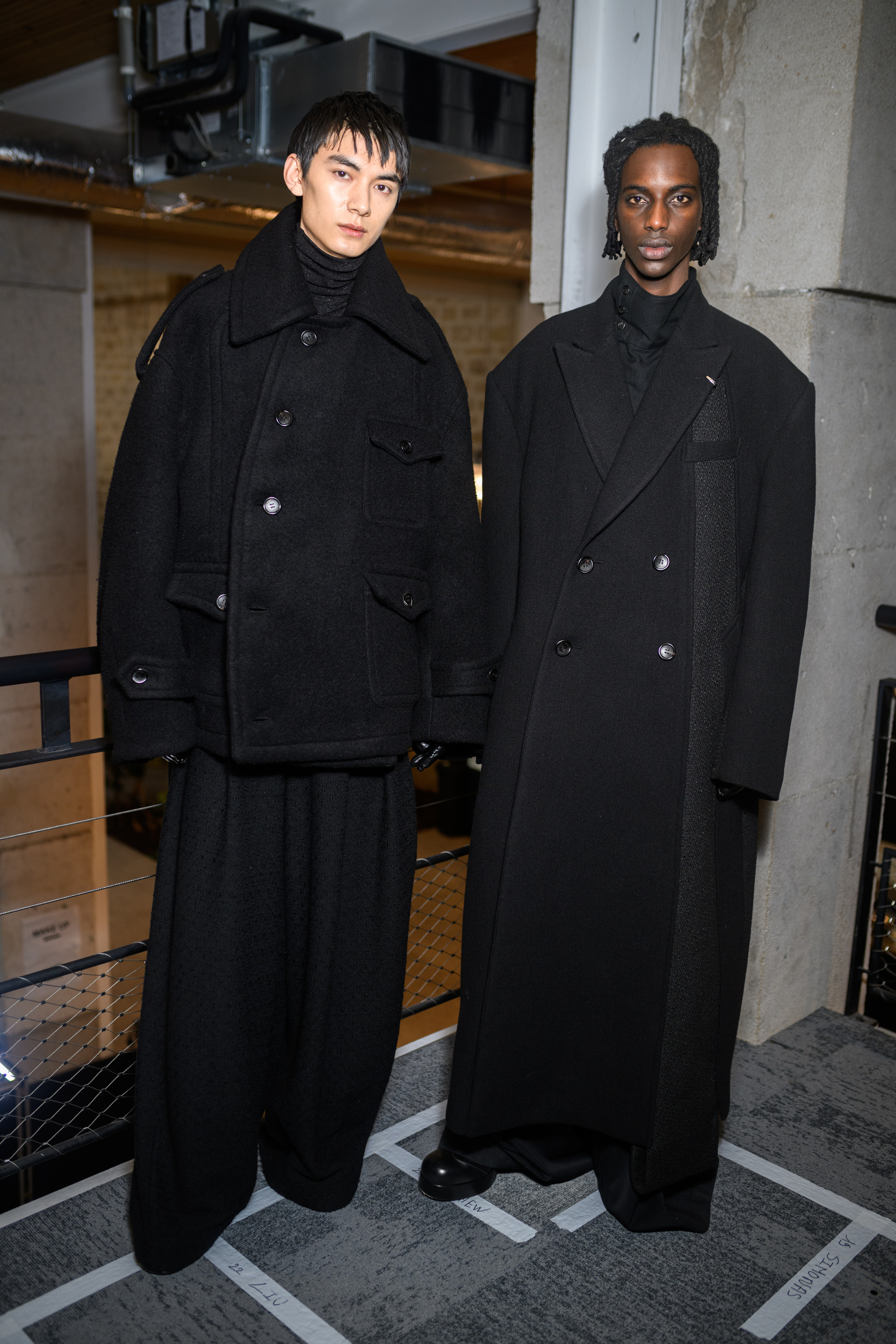 Songzio Fall 2025 Men’s Fashion Show Backstage