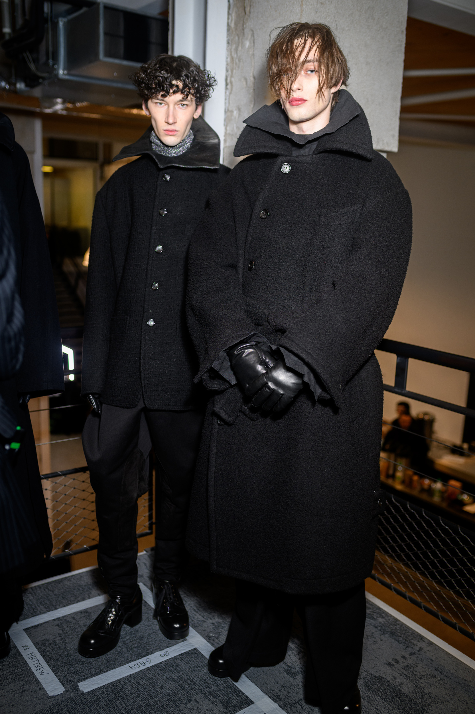 Songzio Fall 2025 Men’s Fashion Show Backstage