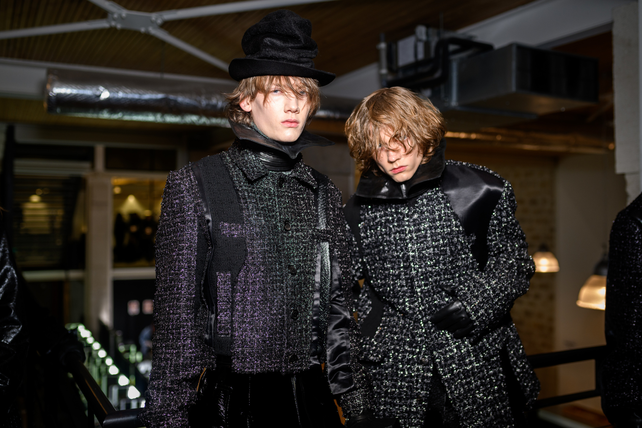 Songzio Fall 2025 Men’s Fashion Show Backstage