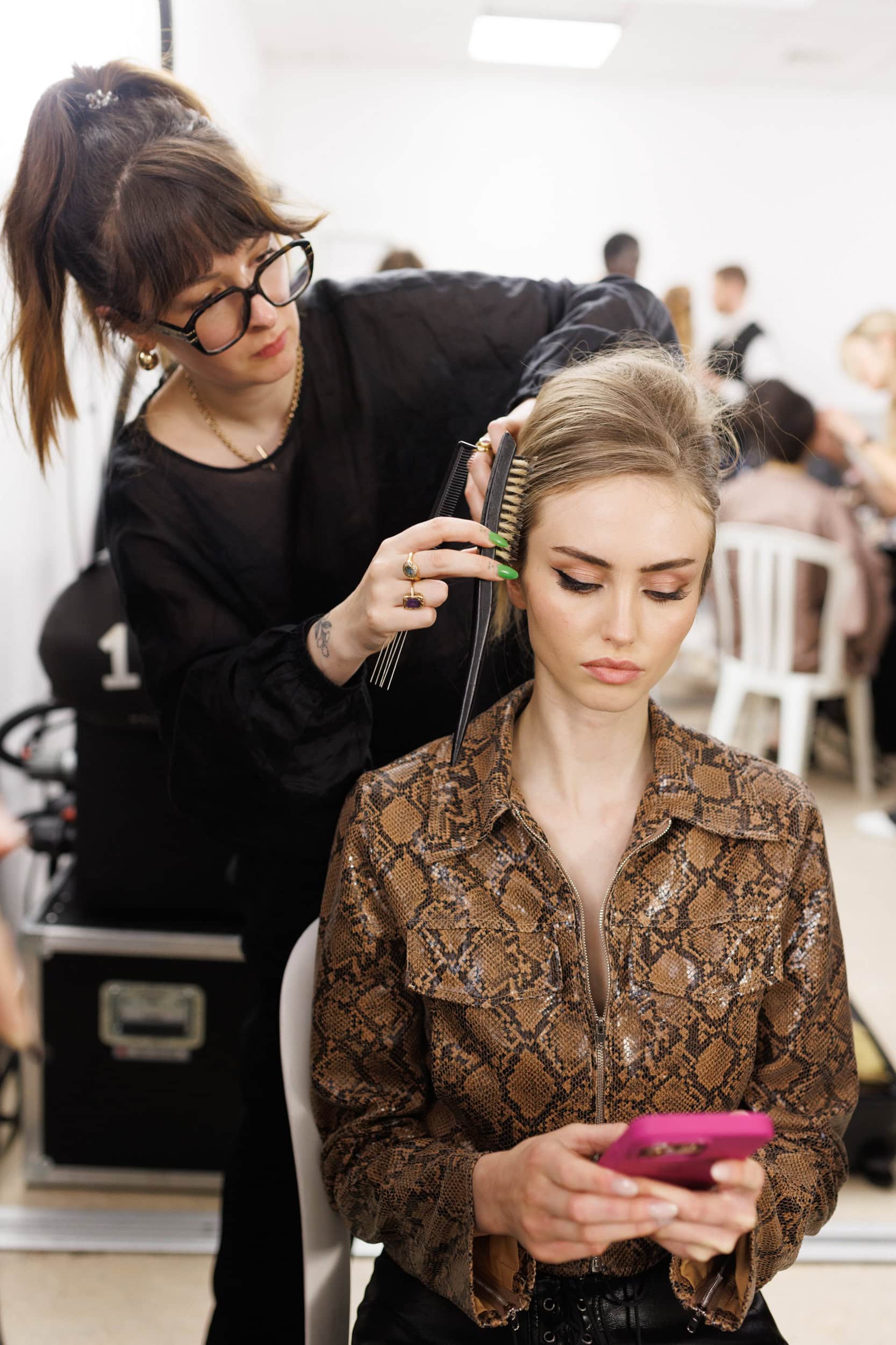 Tamara Ralph Spring 2025 Couture Fashion Show Backstage