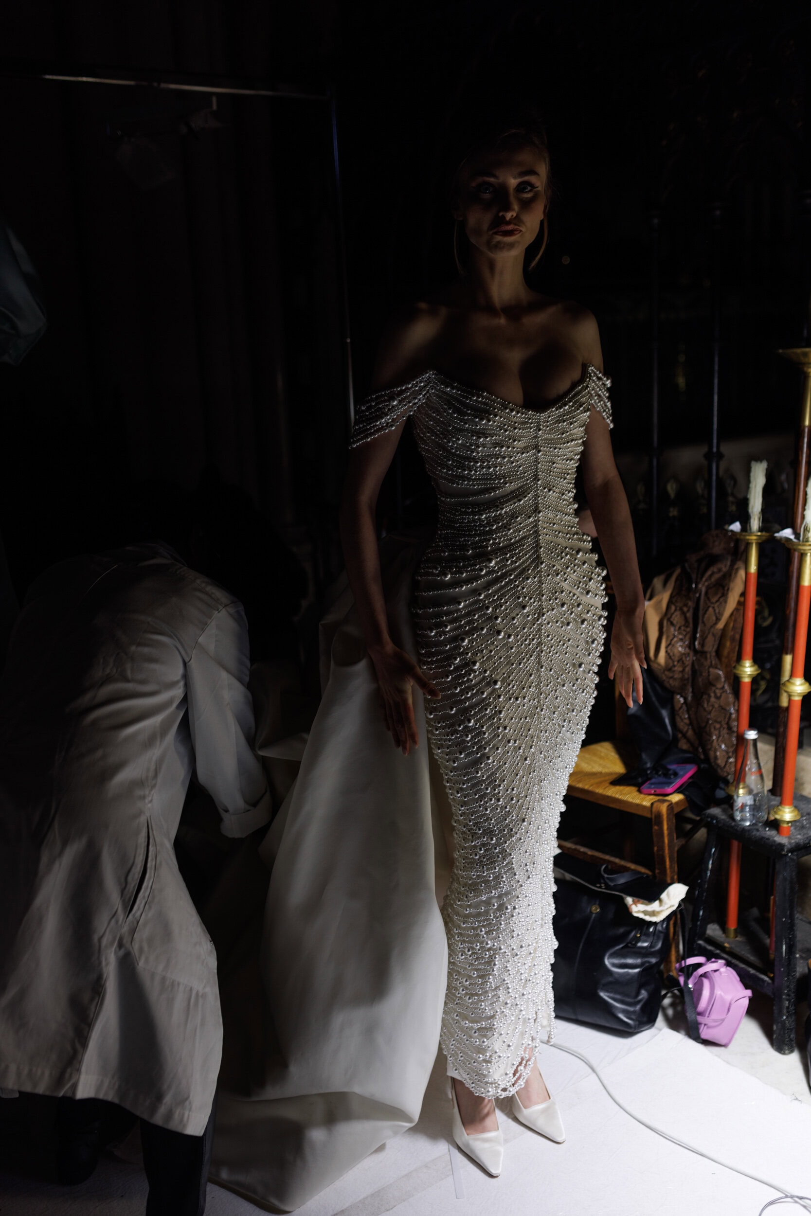 Tamara Ralph Spring 2025 Couture Fashion Show Backstage