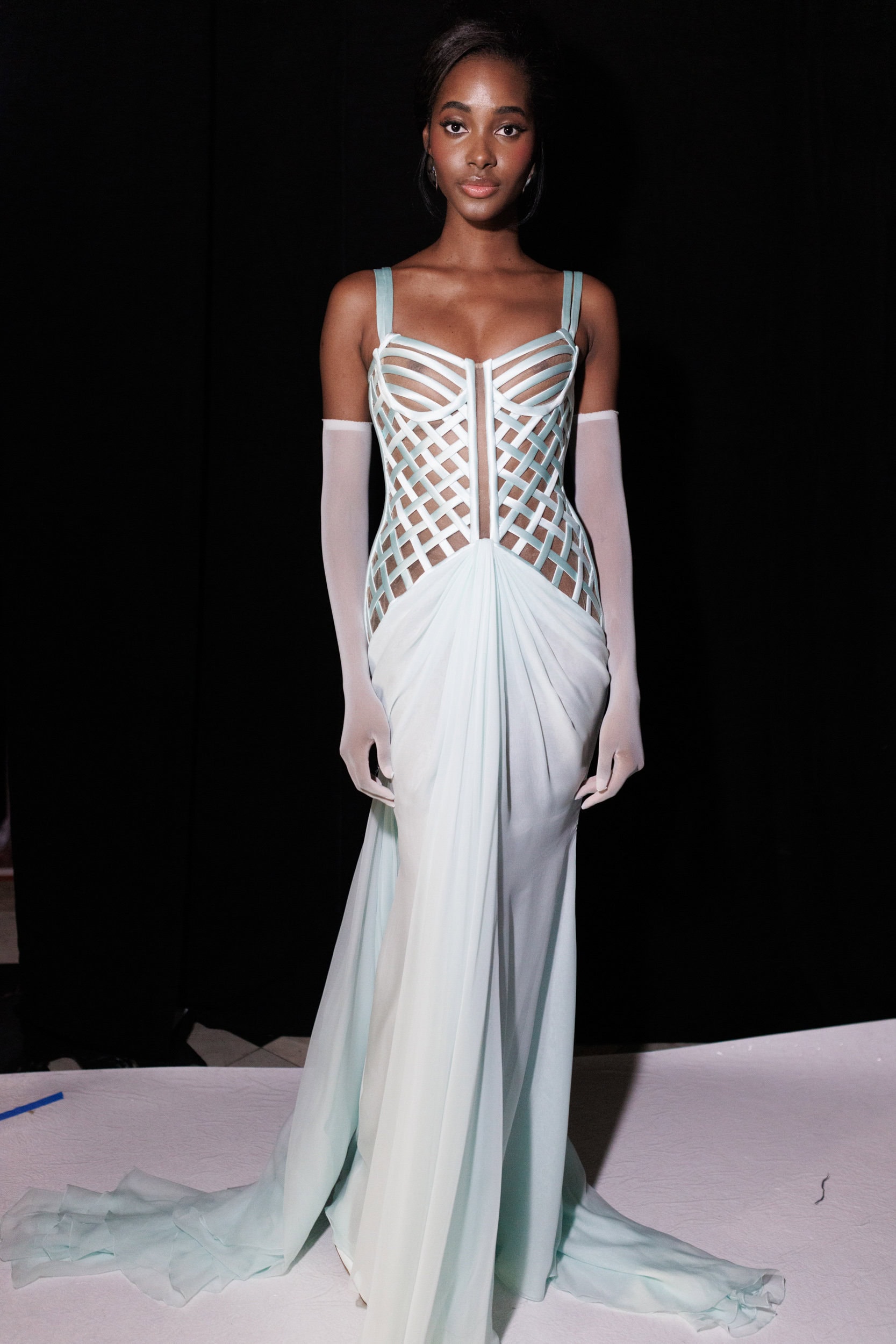 Tamara Ralph Spring 2025 Couture Fashion Show Backstage