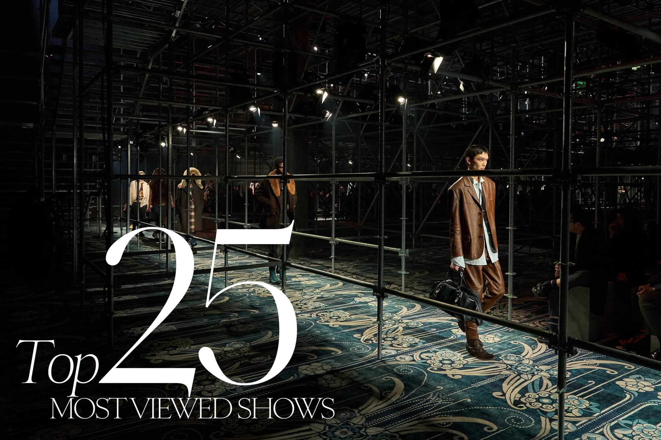 top 25 most viewed men's shows fall 2025 