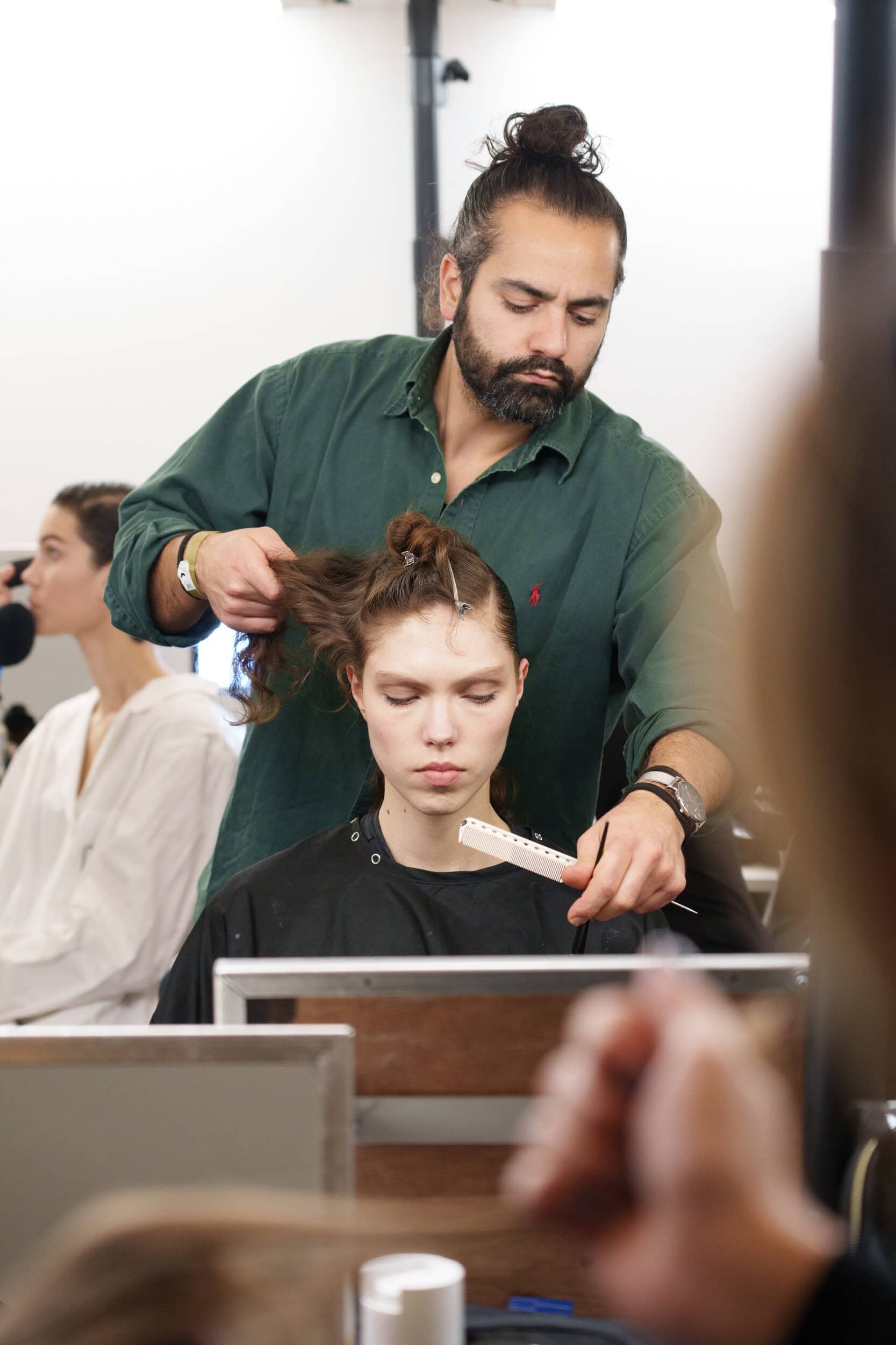 Giambattista Valli Spring 2025 Couture Fashion Show Backstage