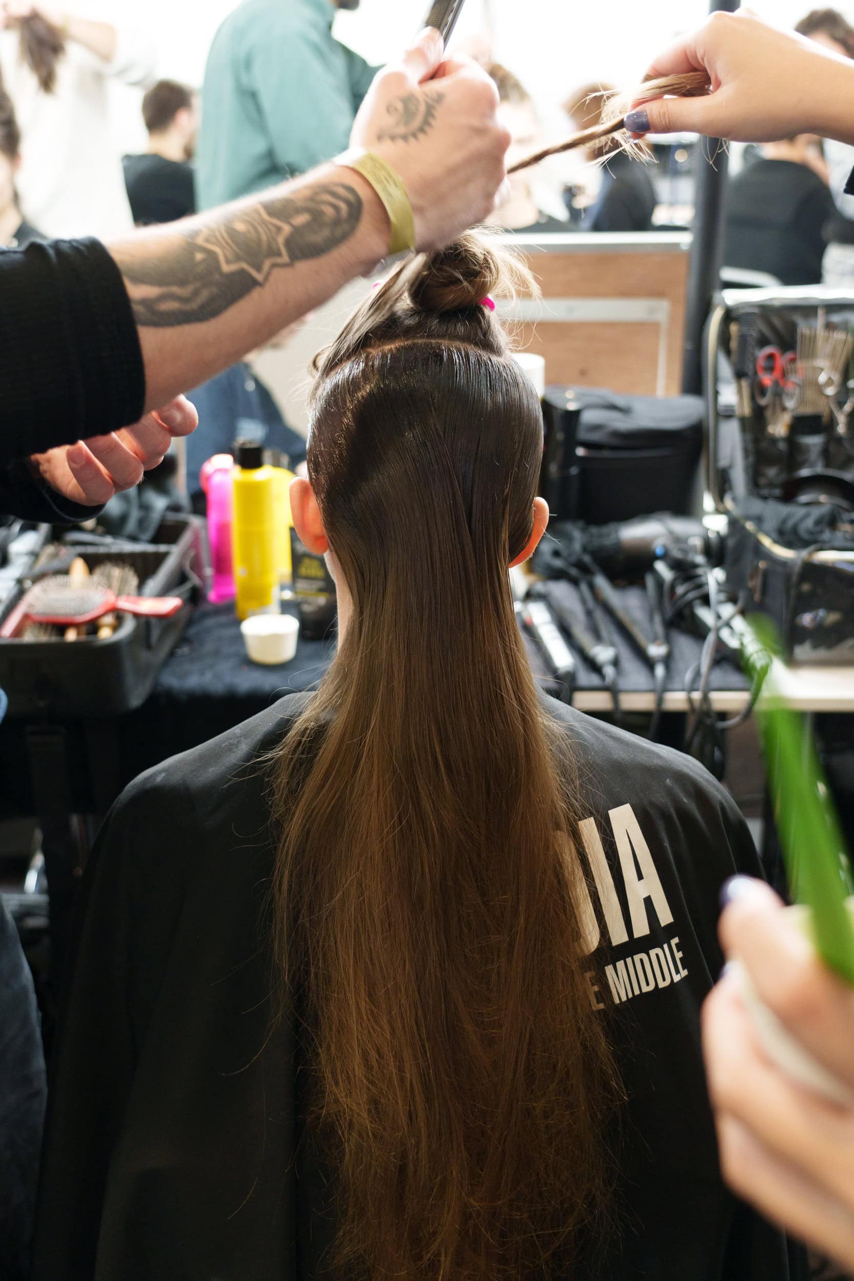 Giambattista Valli Spring 2025 Couture Fashion Show Backstage