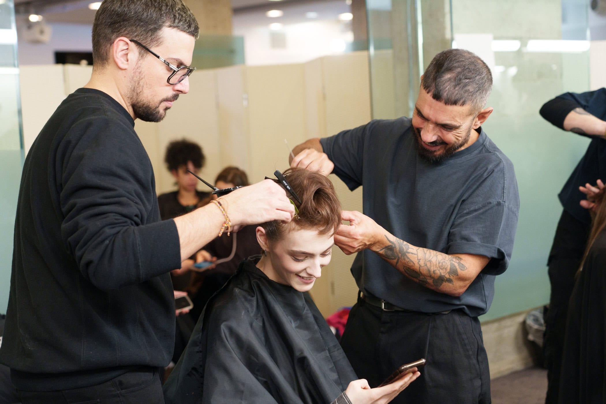 Giambattista Valli Spring 2025 Couture Fashion Show Backstage