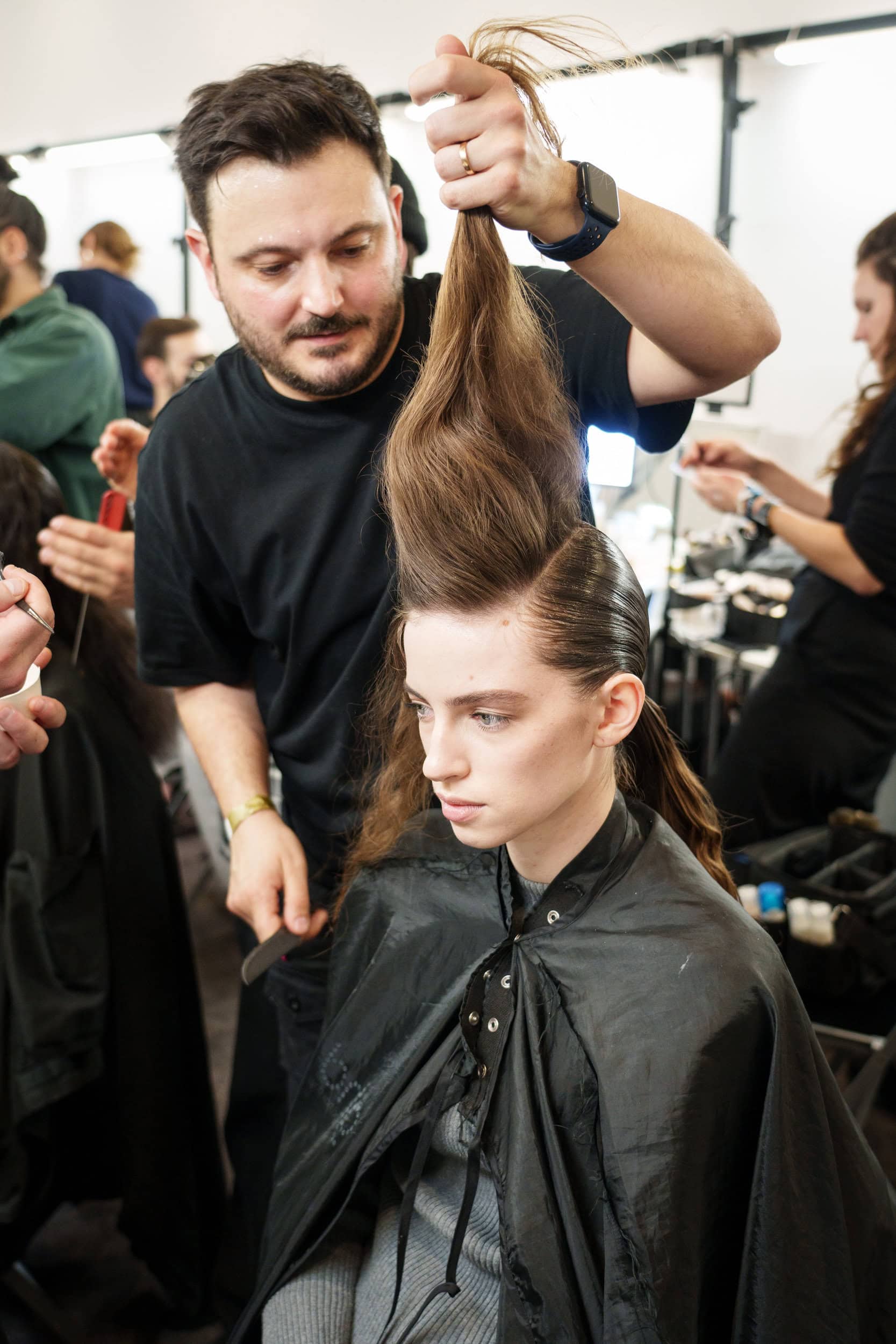 Giambattista Valli Spring 2025 Couture Fashion Show Backstage