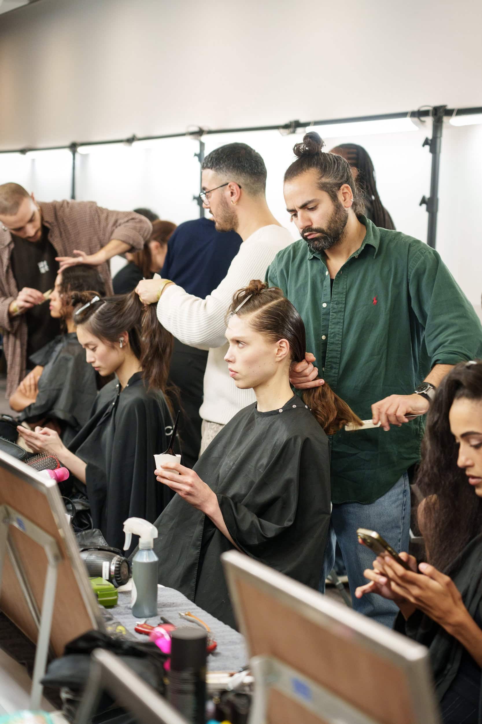 Giambattista Valli Spring 2025 Couture Fashion Show Backstage