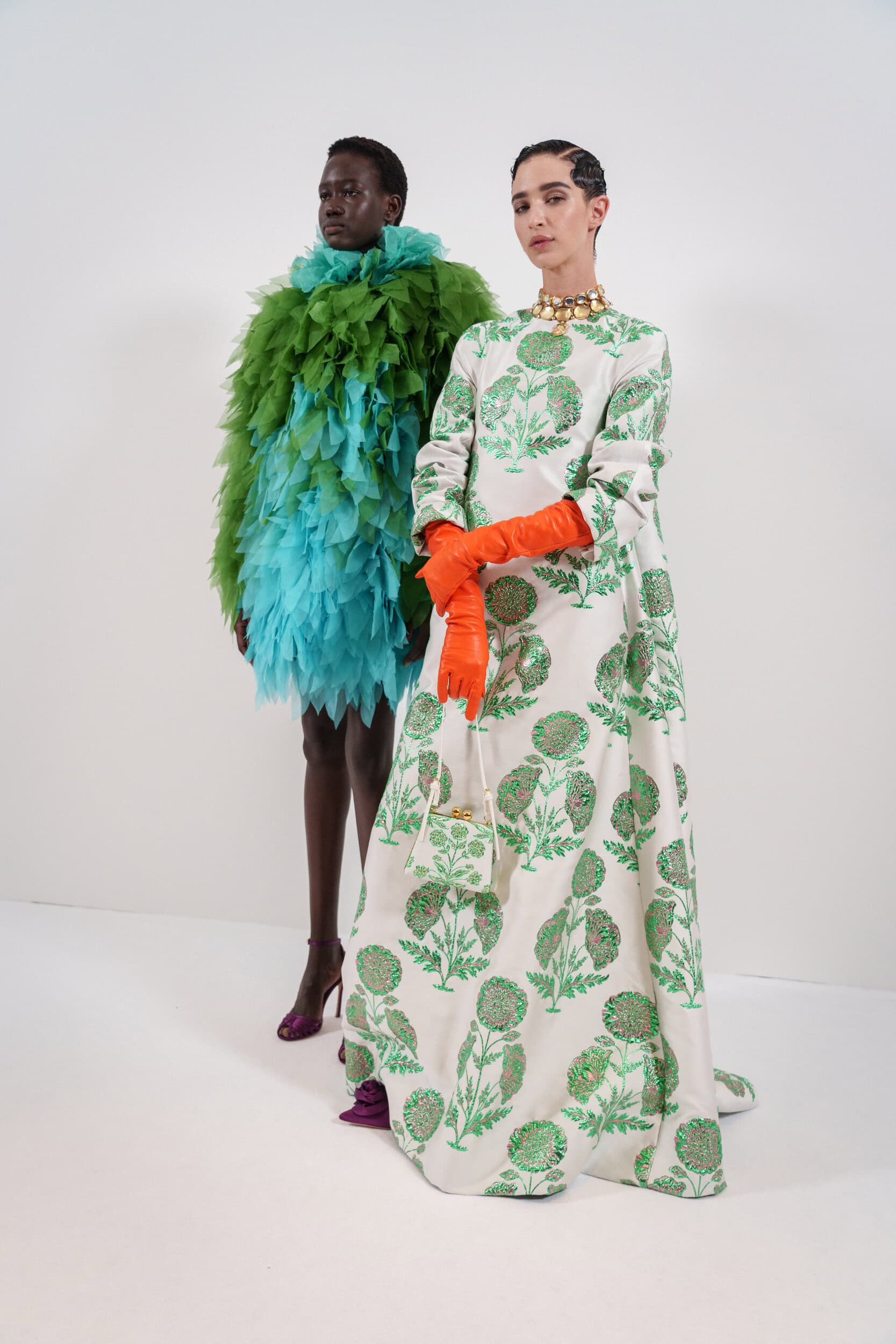 Giambattista Valli Spring 2025 Couture Fashion Show Backstage