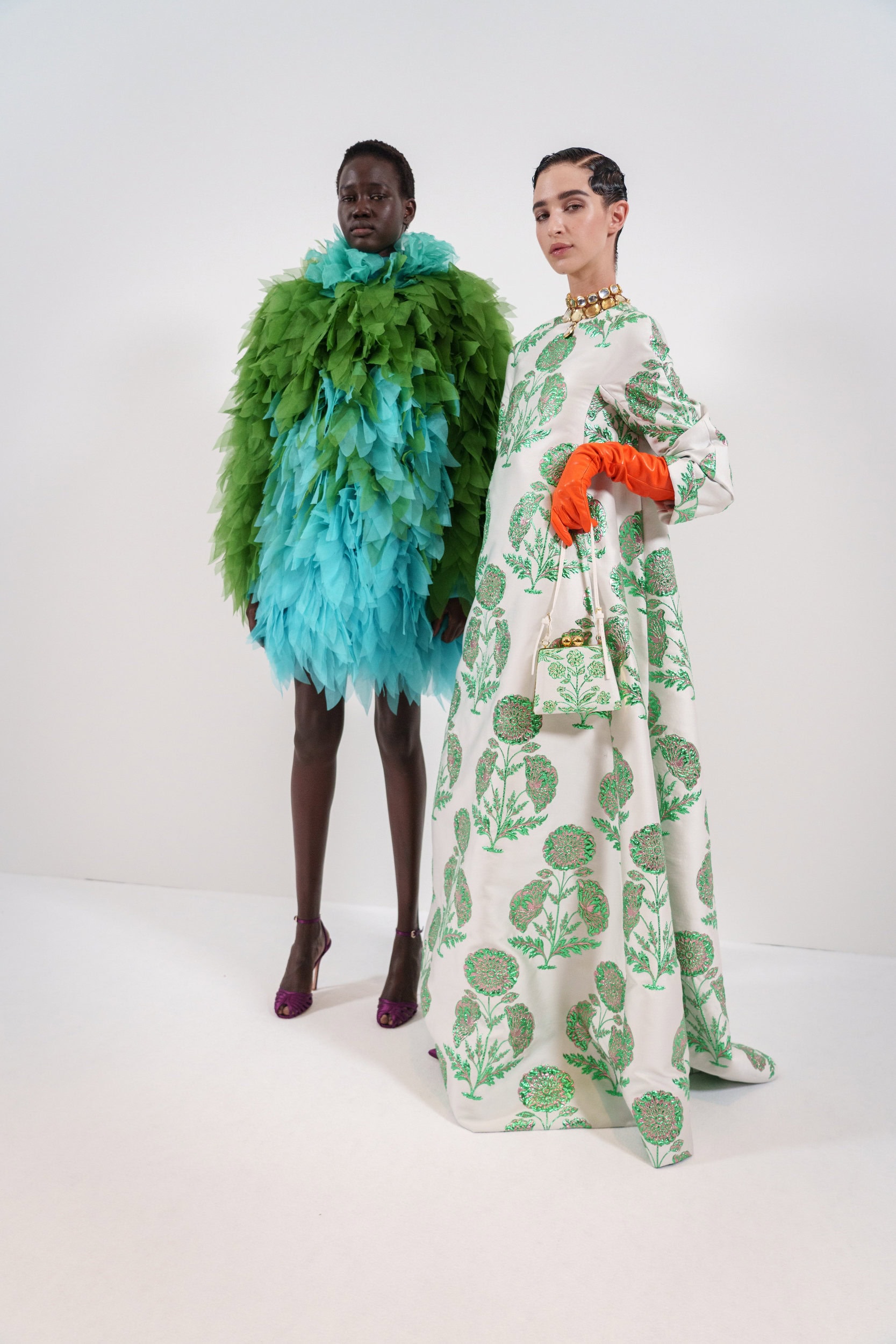 Giambattista Valli Spring 2025 Couture Fashion Show Backstage