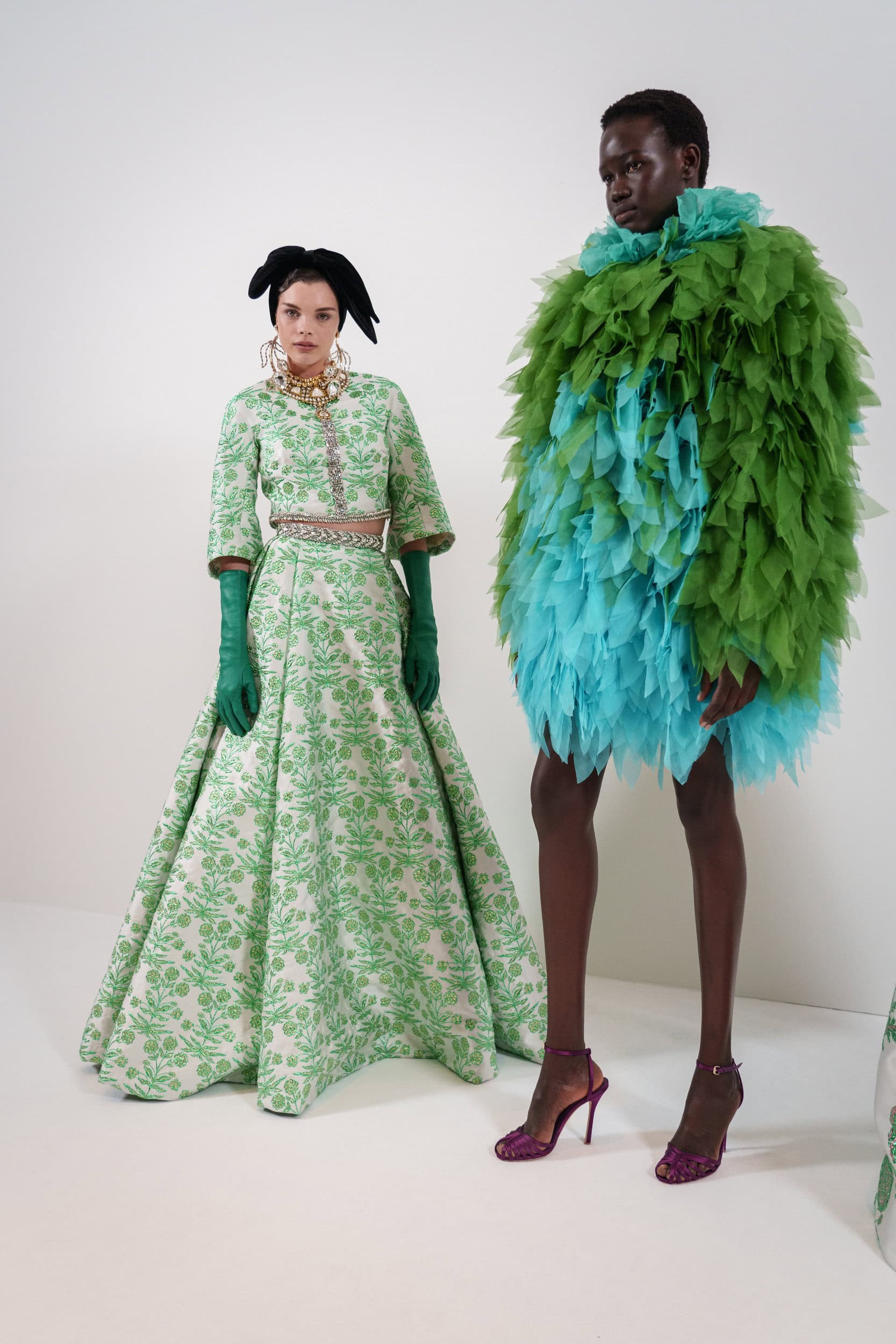 Giambattista Valli Spring 2025 Couture Fashion Show Backstage