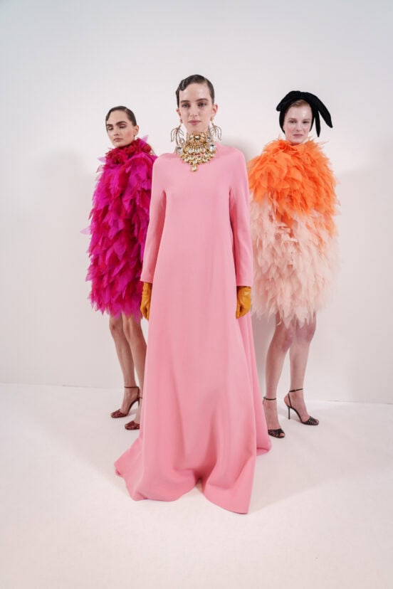 Giambattista Valli Spring 2025 Couture Fashion Show Backstage