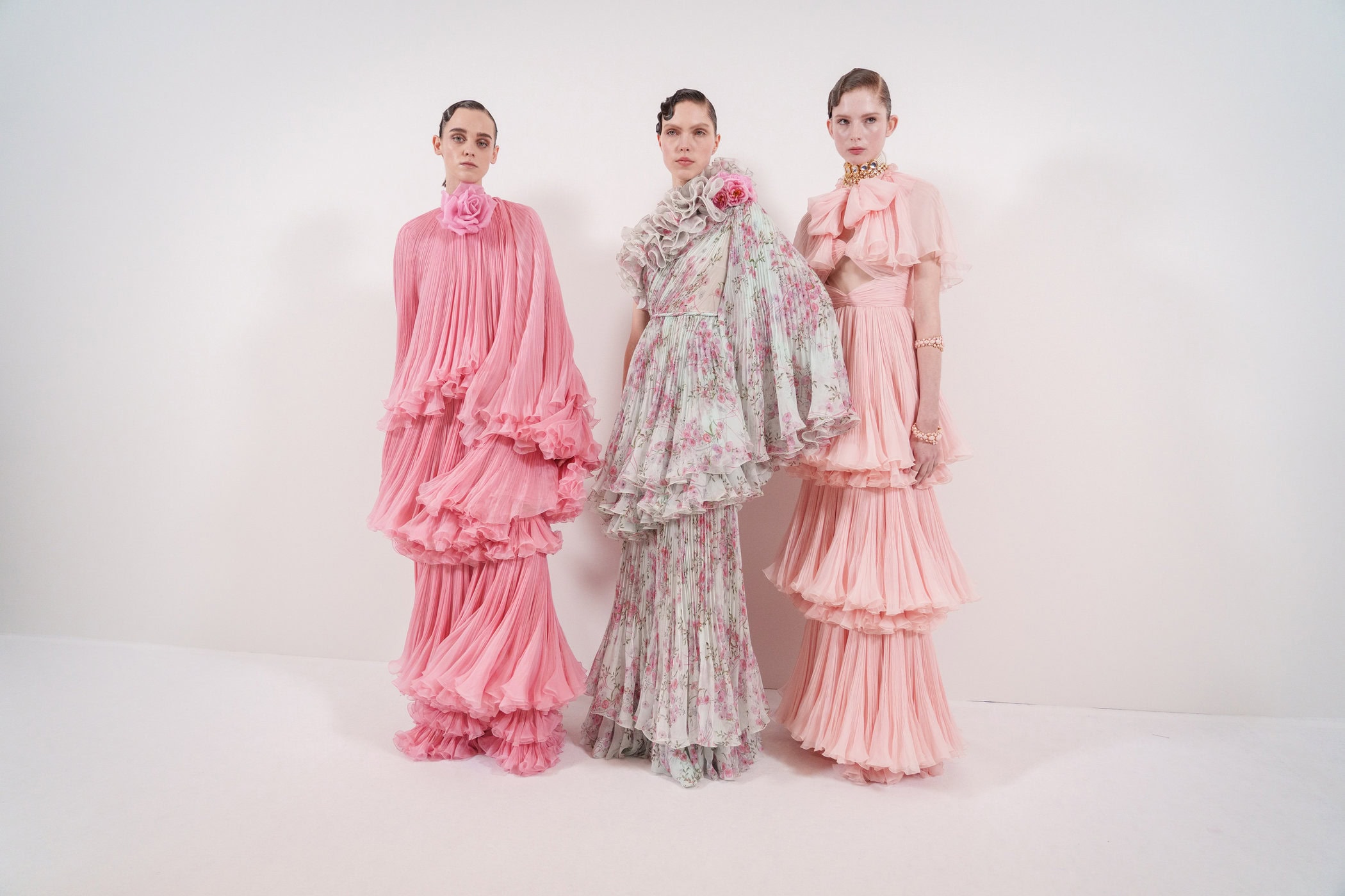 Giambattista Valli Spring 2025 Couture Fashion Show Backstage