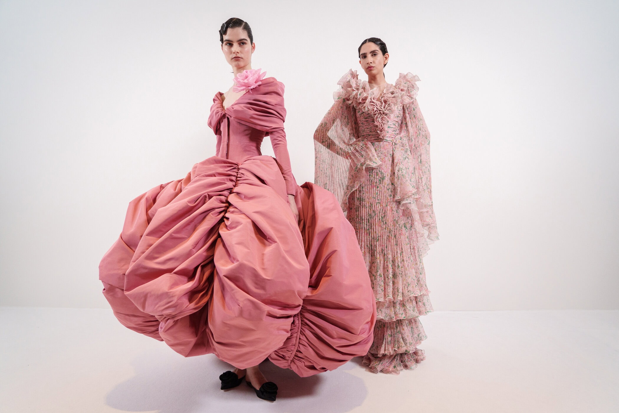 Giambattista Valli Spring 2025 Couture Fashion Show Backstage