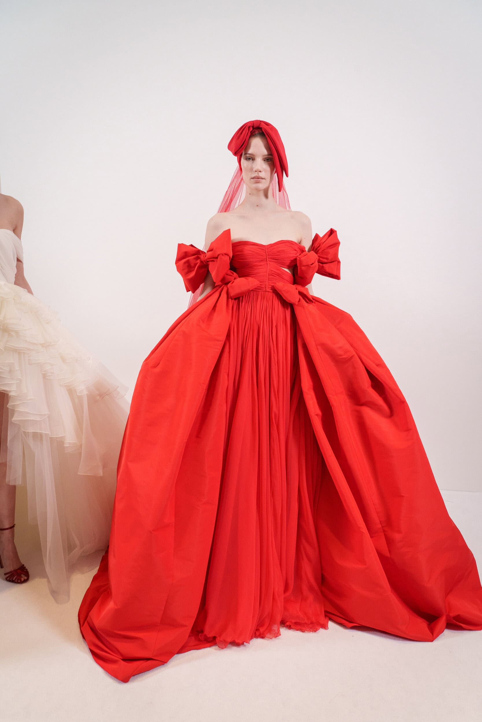 Giambattista Valli Spring 2025 Couture Fashion Show Backstage