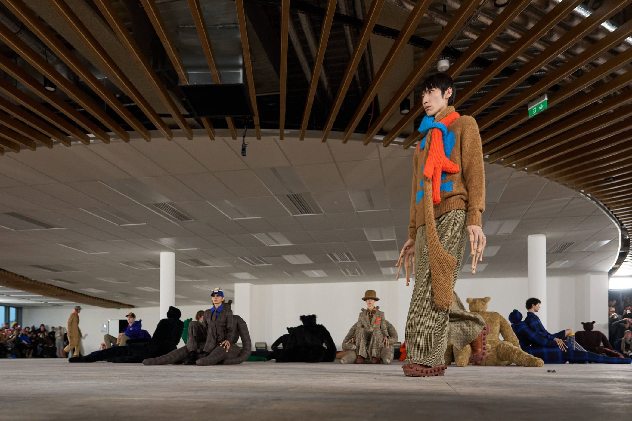 Walter Van Beirendonck Fall 2025 Men’s Fashion Show Atmosphere