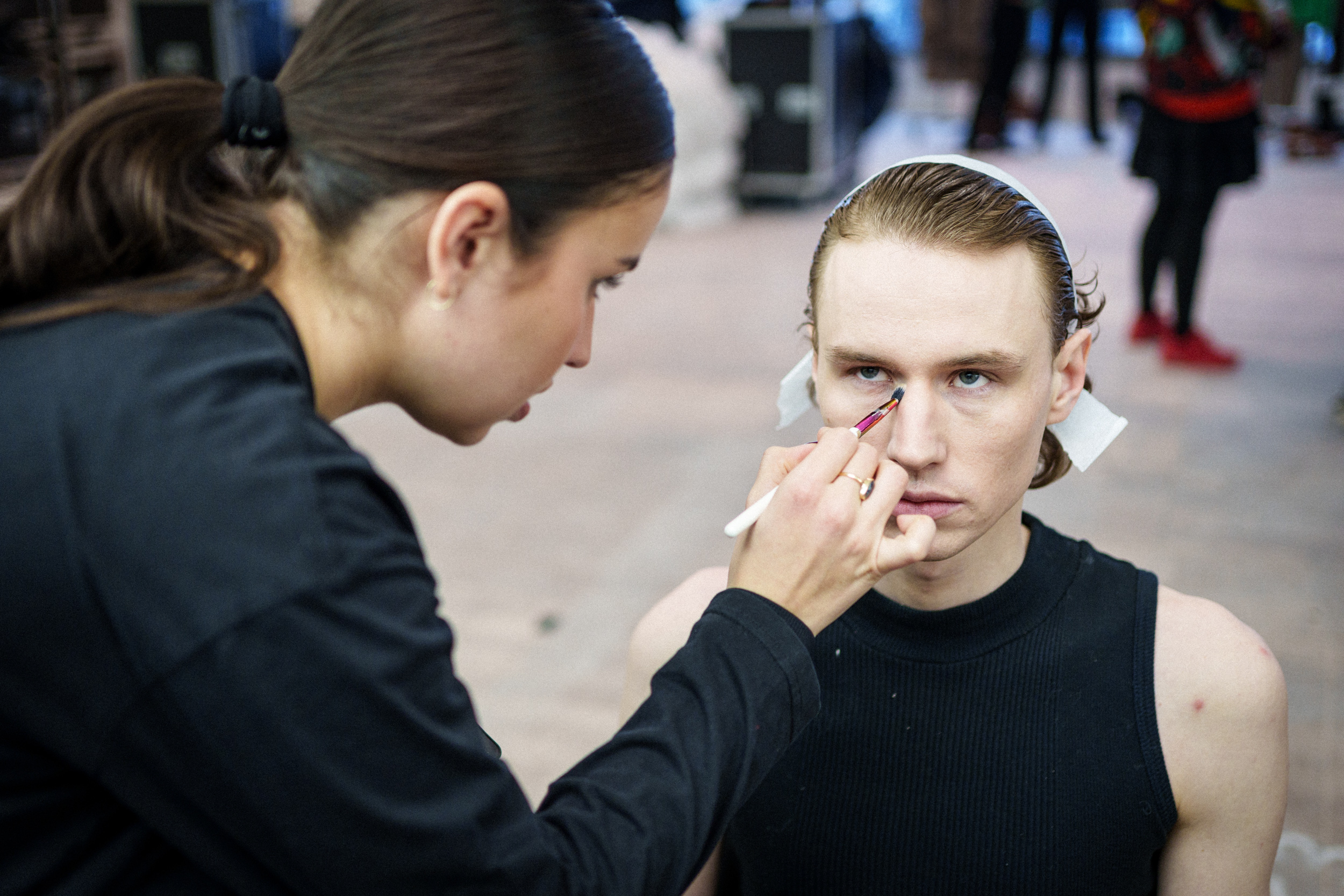 Walter Van Beirendonck Fall 2025 Men’s Fashion Show Backstage