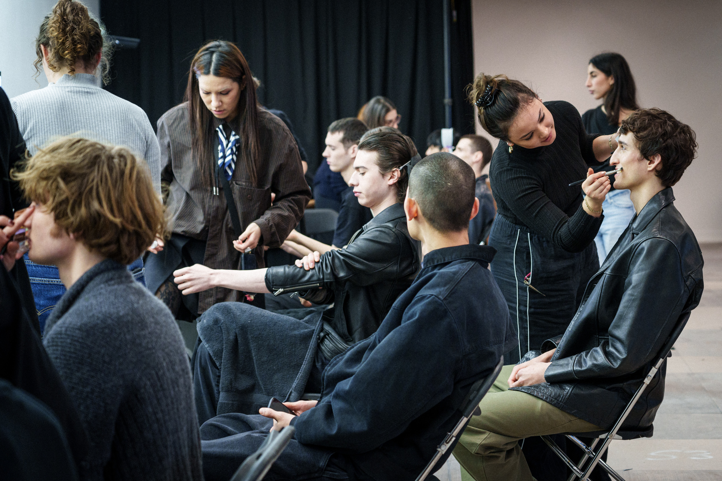 Walter Van Beirendonck Fall 2025 Men’s Fashion Show Backstage