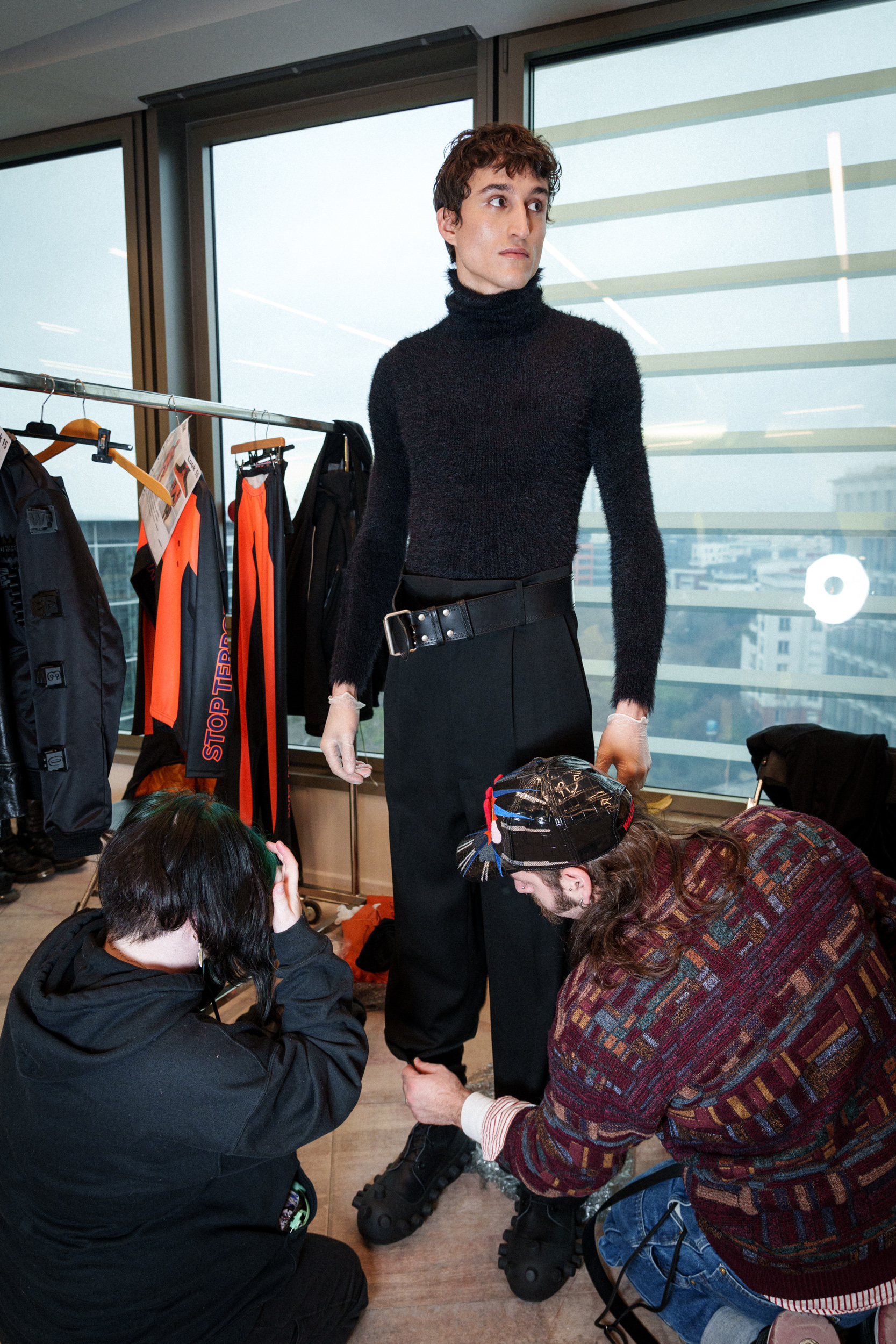 Walter Van Beirendonck Fall 2025 Men’s Fashion Show Backstage