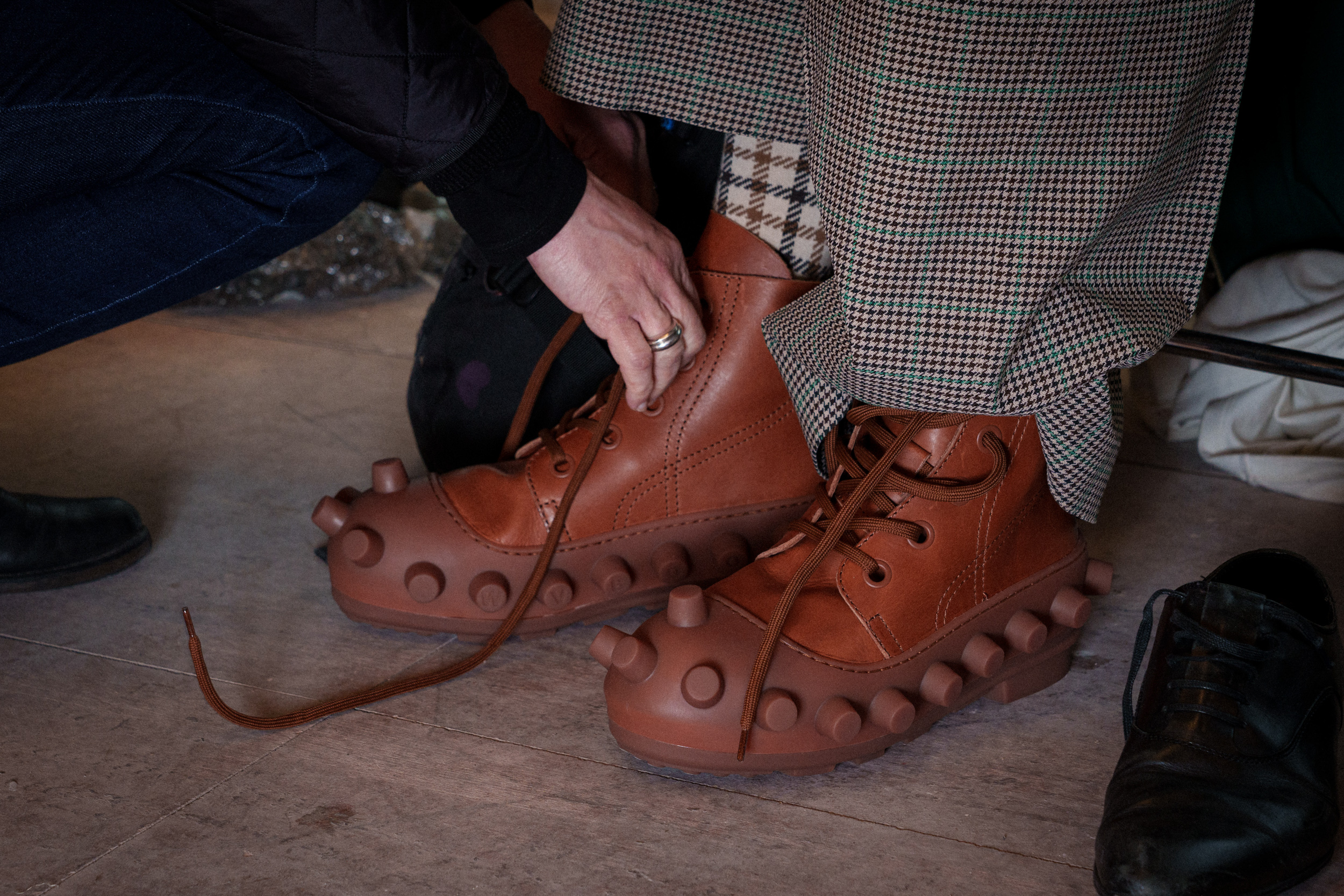 Walter Van Beirendonck Fall 2025 Men’s Fashion Show Backstage