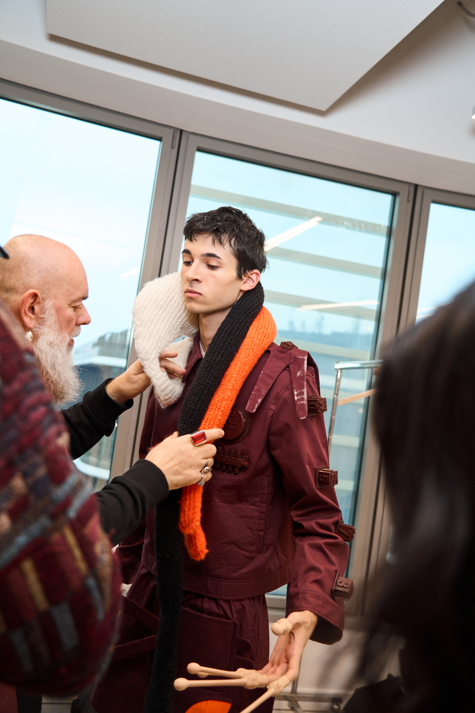 Walter Van Beirendonck Fall 2025 Men’s Fashion Show Backstage