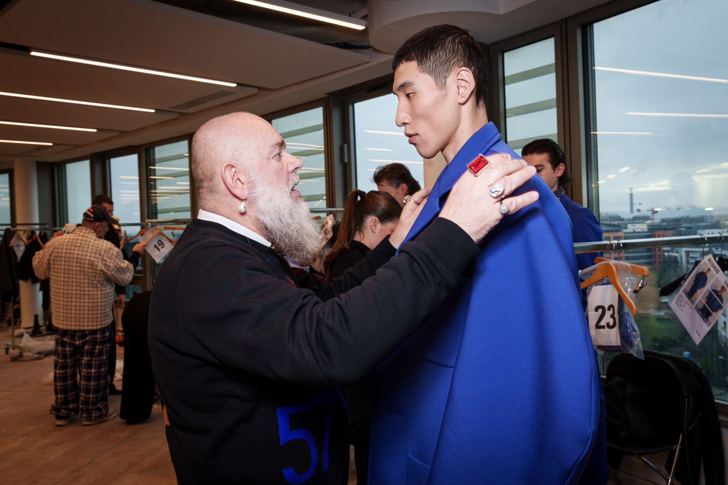 Walter Van Beirendonck Fall 2025 Men’s Fashion Show Backstage