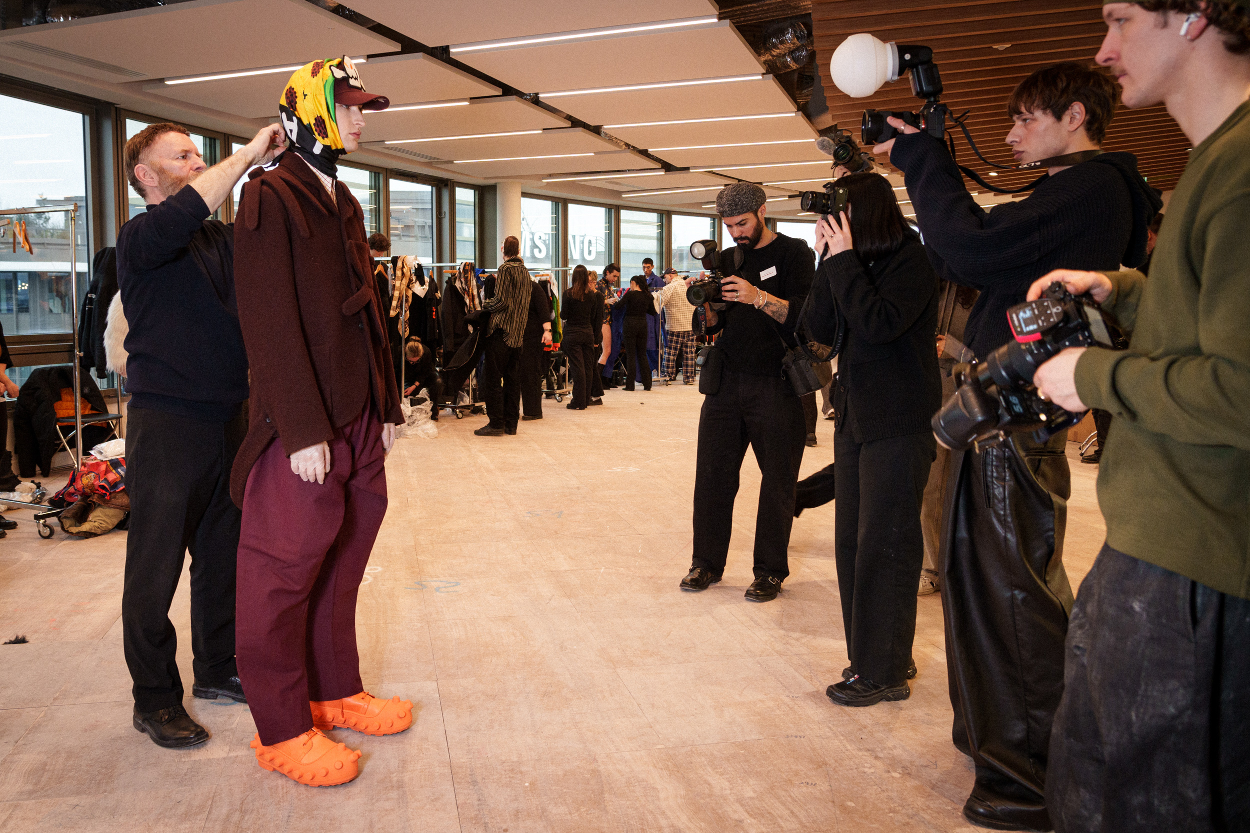 Walter Van Beirendonck Fall 2025 Men’s Fashion Show Backstage