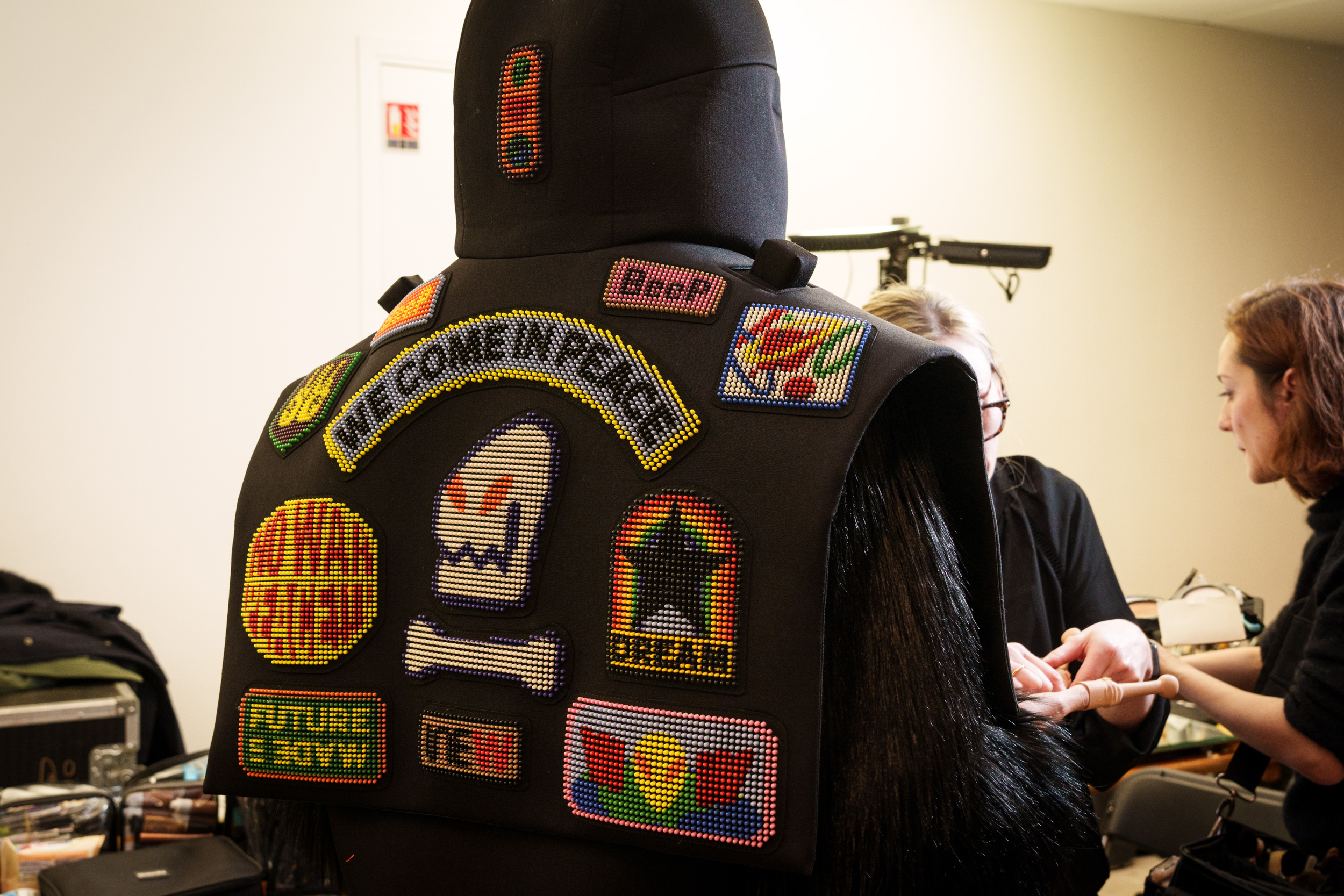 Walter Van Beirendonck Fall 2025 Men’s Fashion Show Backstage