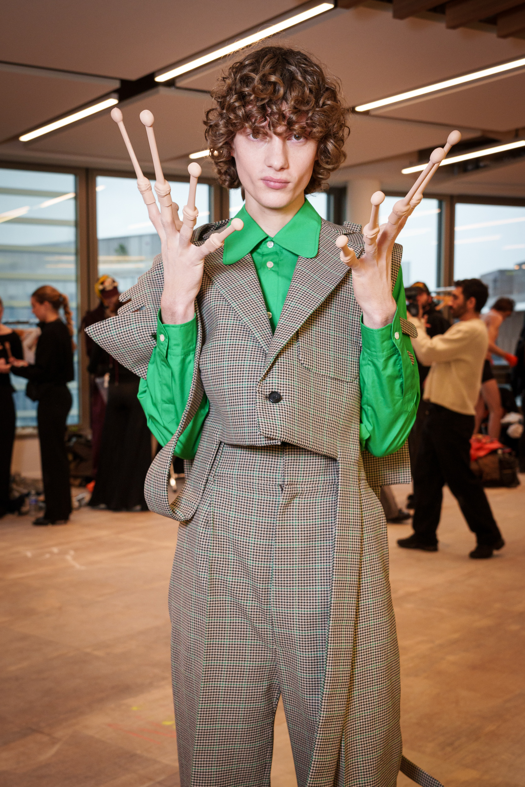 Walter Van Beirendonck Fall 2025 Men’s Fashion Show Backstage