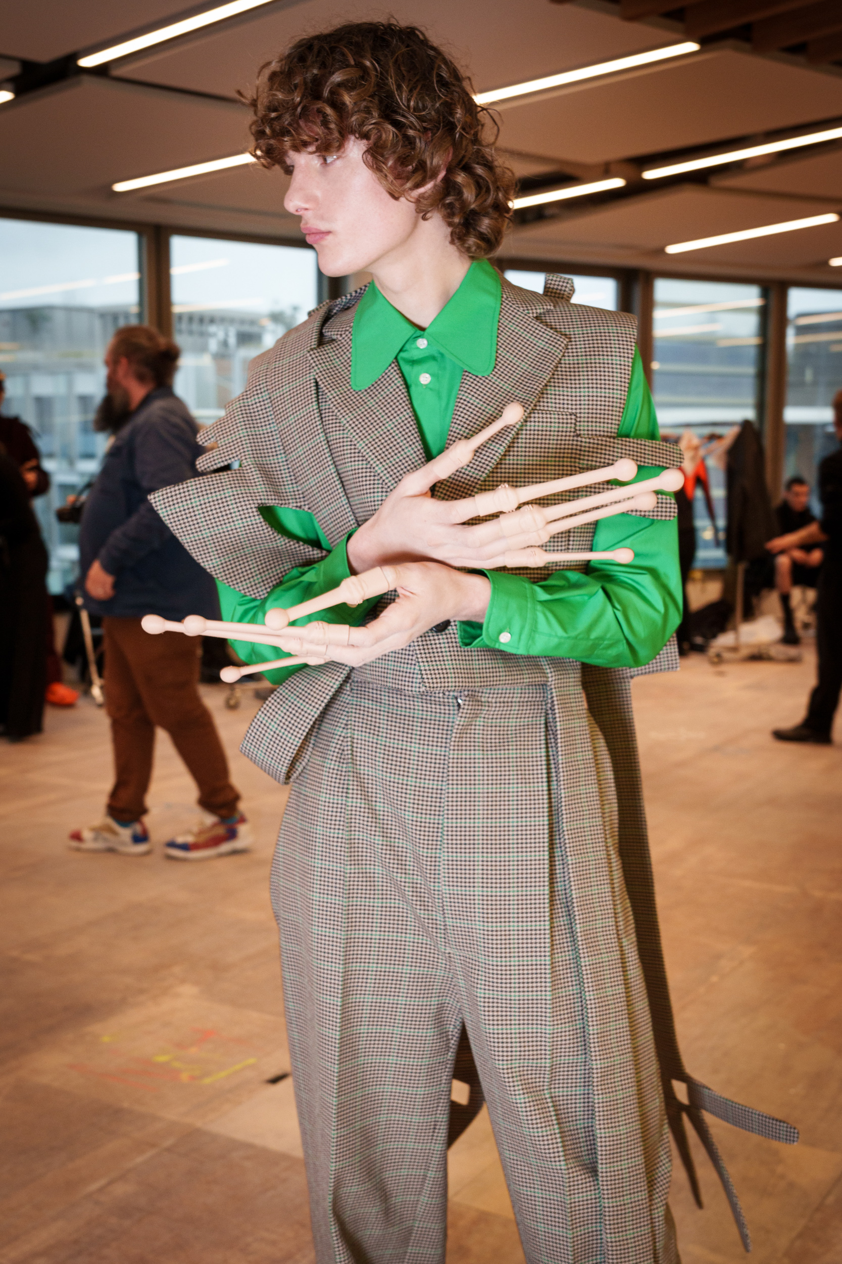 Walter Van Beirendonck Fall 2025 Men’s Fashion Show Backstage