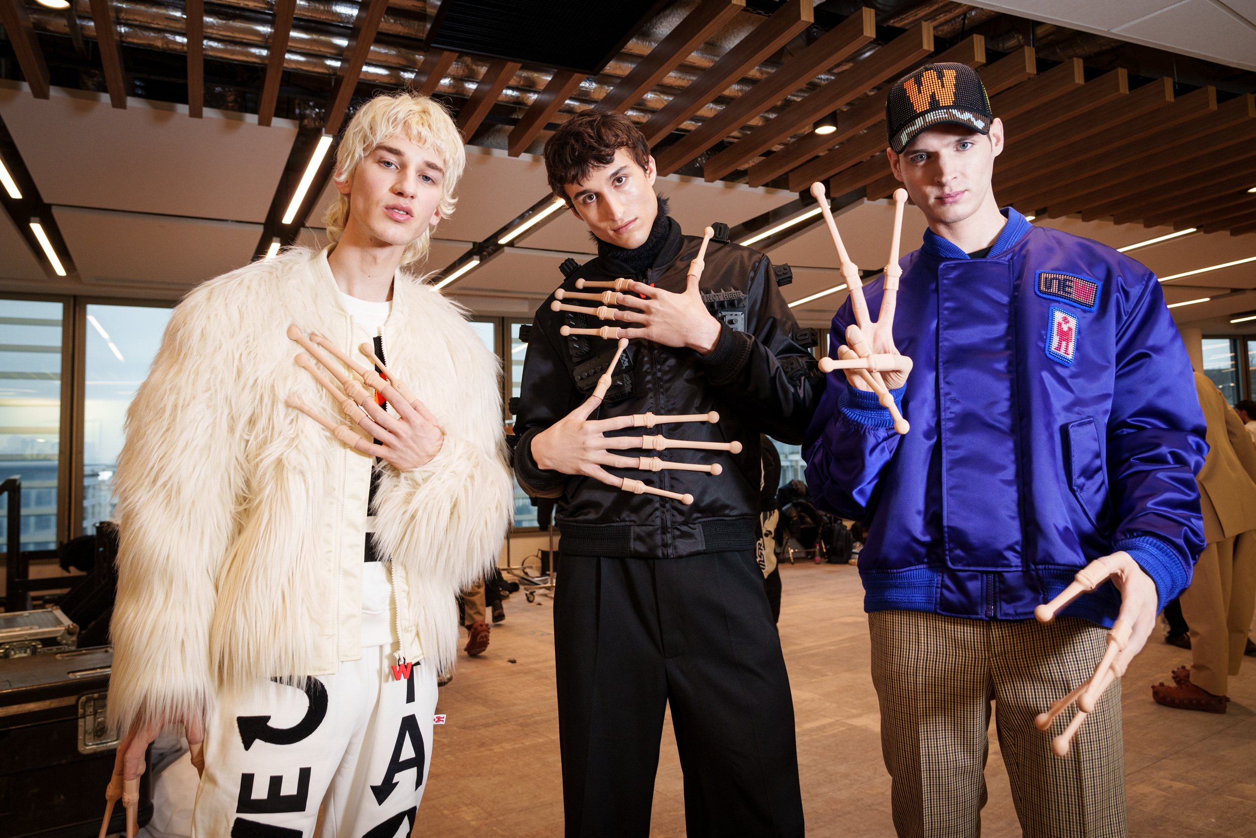 Walter Van Beirendonck Fall 2025 Men’s Fashion Show Backstage