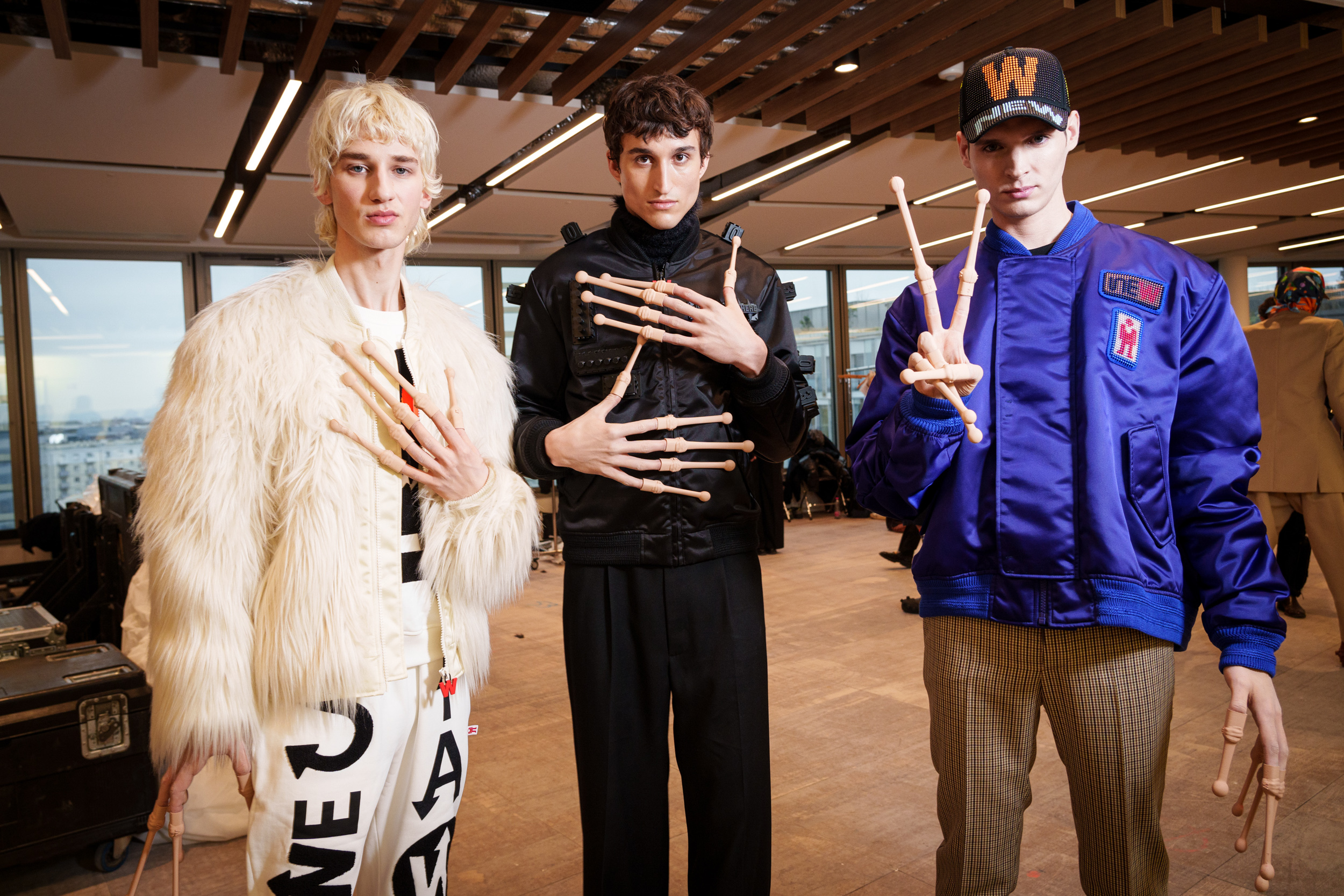 Walter Van Beirendonck Fall 2025 Men’s Fashion Show Backstage