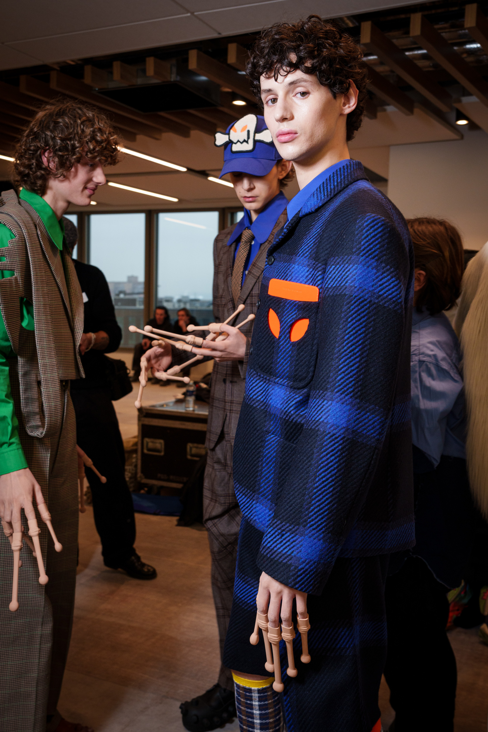 Walter Van Beirendonck Fall 2025 Men’s Fashion Show Backstage