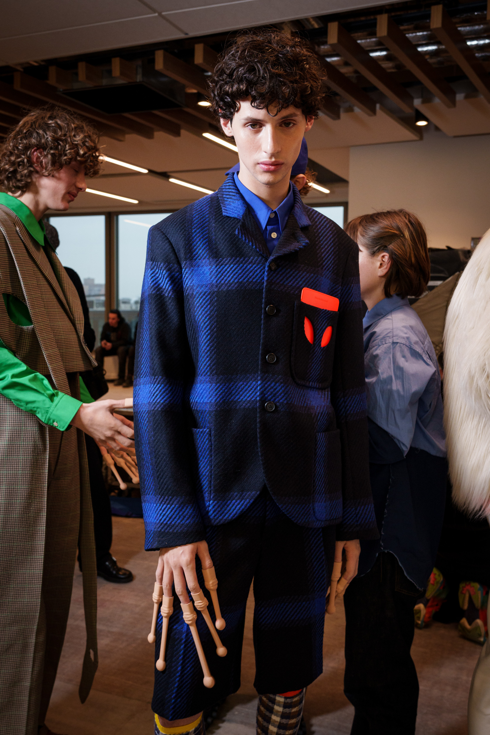 Walter Van Beirendonck Fall 2025 Men’s Fashion Show Backstage